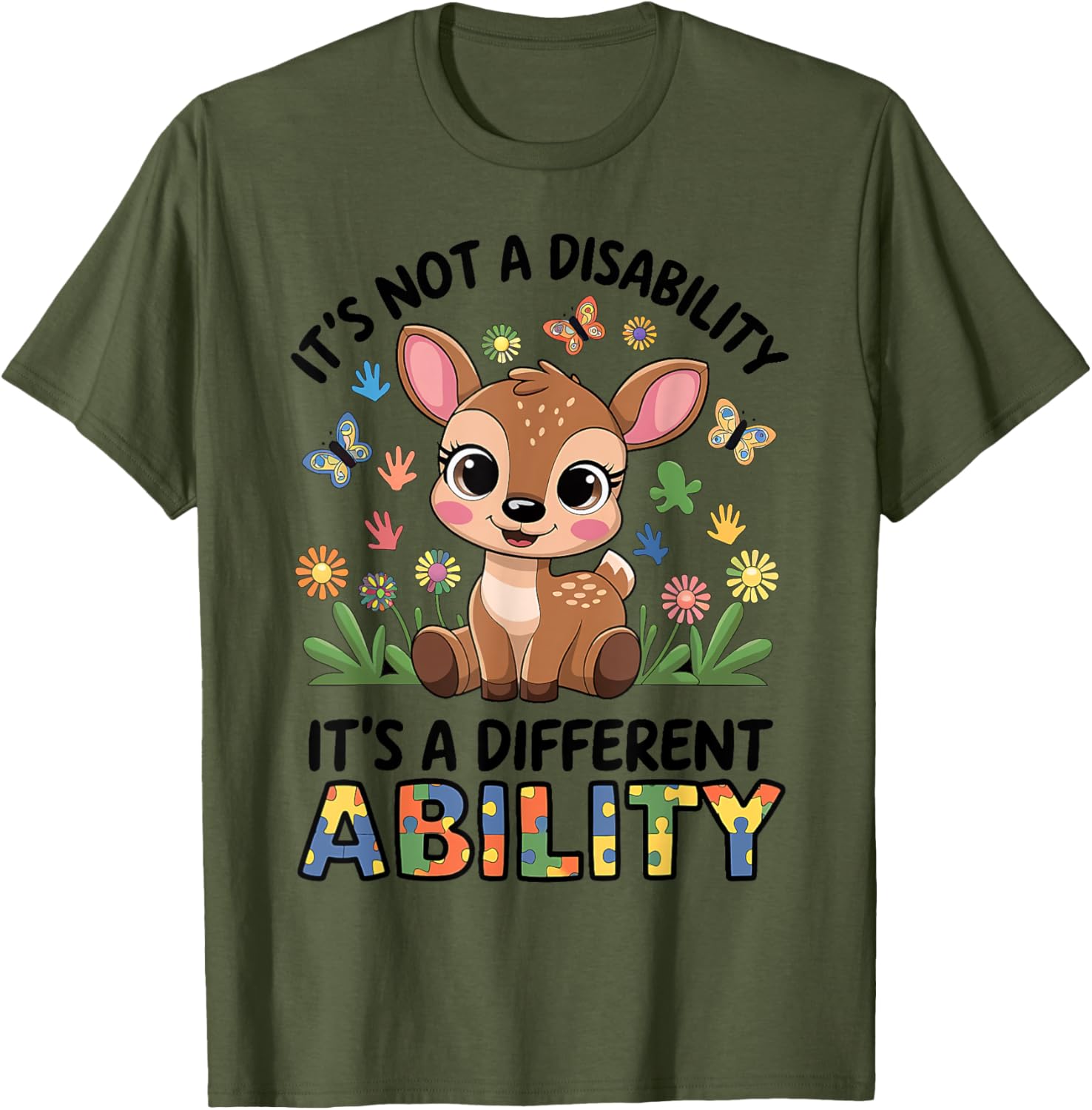 Autism Awareness T-Shirt Celebrating Different Abilities in Style - 4