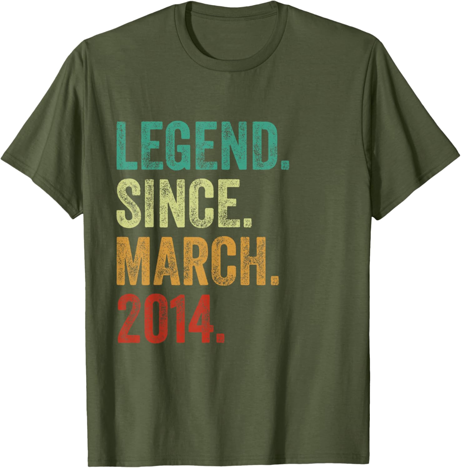 11th Birthday T-Shirt for Boys - 11 Years of Legend Since 2014 - 9