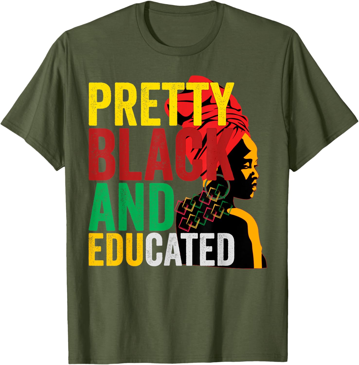 Empowered Black Educated Women Pride T-Shirt for Stylish Comfort - 5