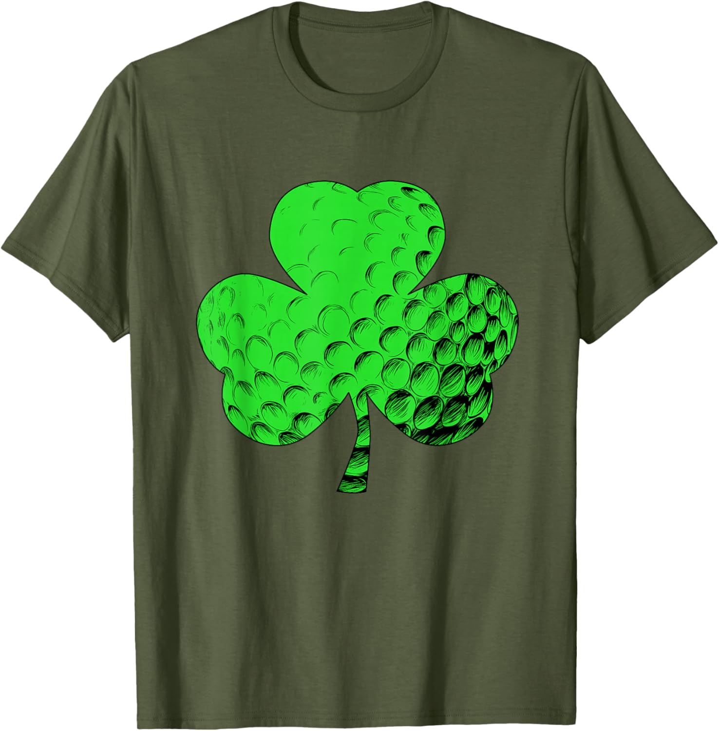 Irish Shamrock Golfing T-Shirt for St. Patrick's Day Celebration - 20