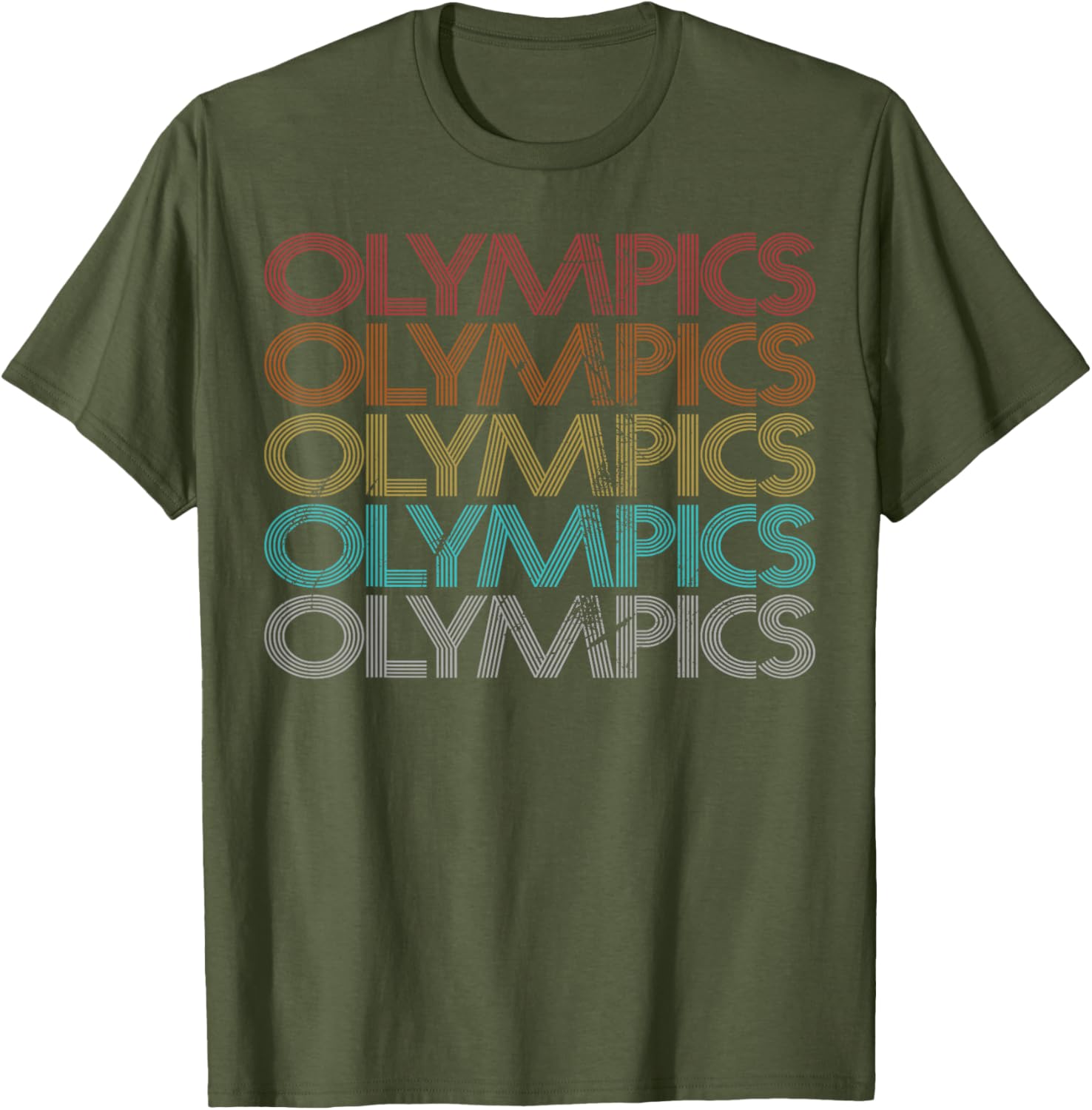 Retro Vintage Olympics T-Shirt for Sports Lovers and Casual Outfits - 12