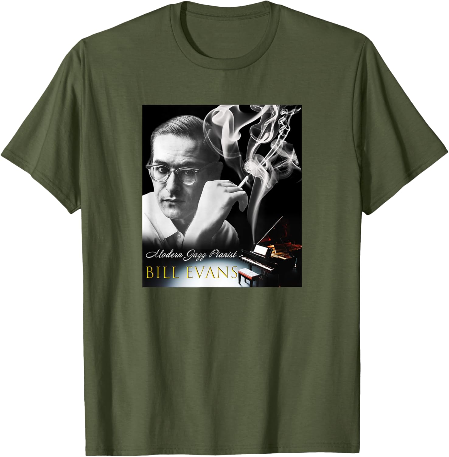 Bill Evans 001 T-Shirt for Music Lovers - Stylish and Comfortable Apparel - 3