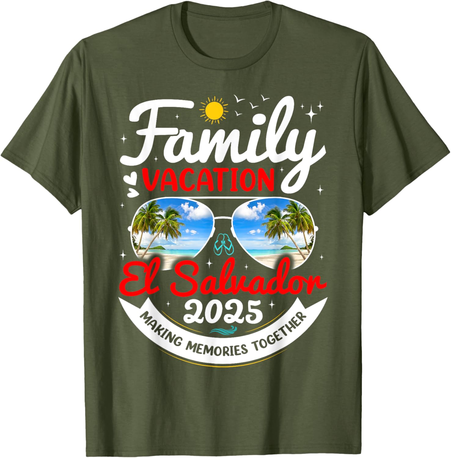 El Salvador Family Vacation 2025 Beach Group T-Shirt for Fun Adventures - 4