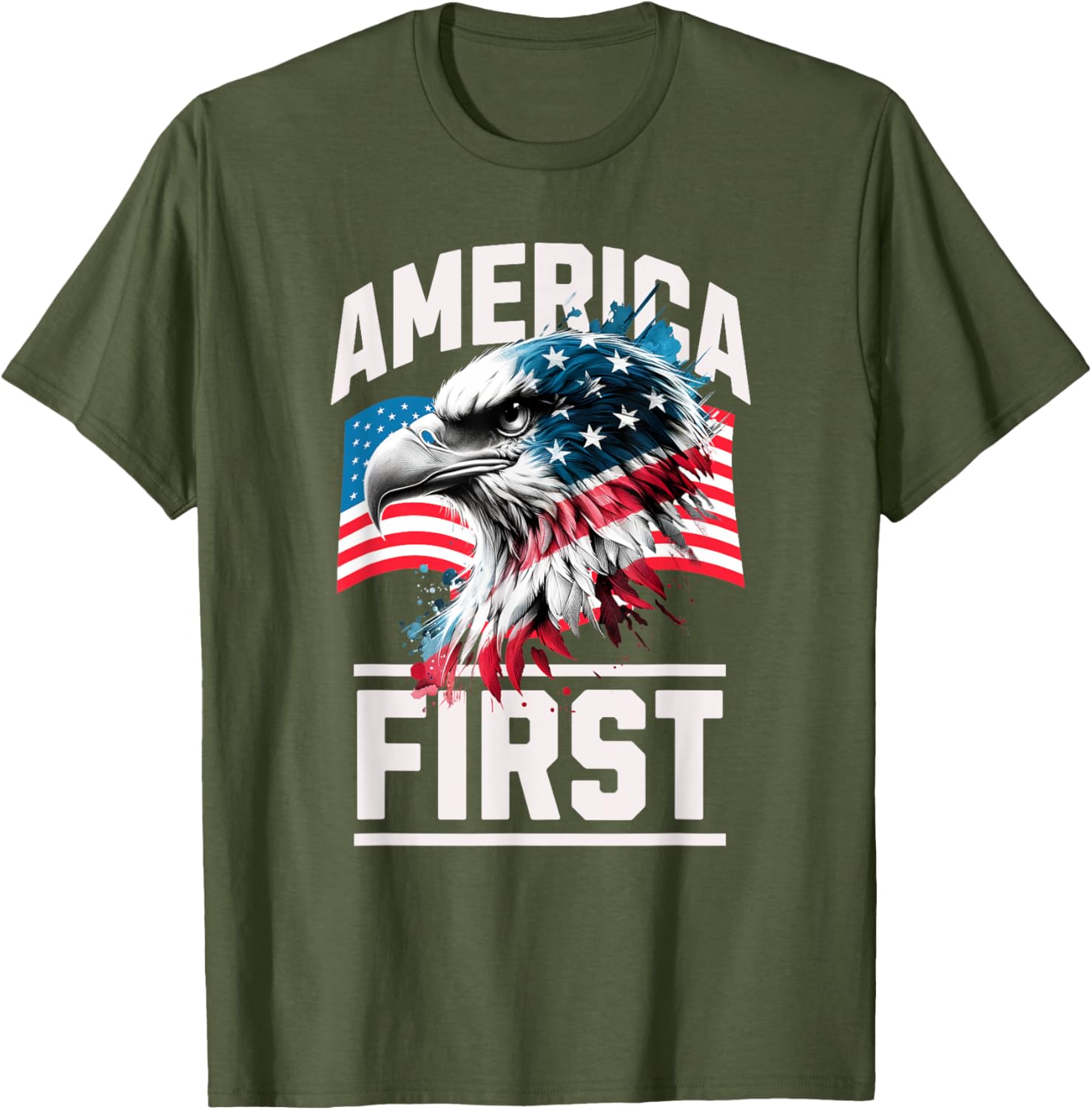 America First T-Shirt for Men and Women - Stylish Casual Wear - 7
