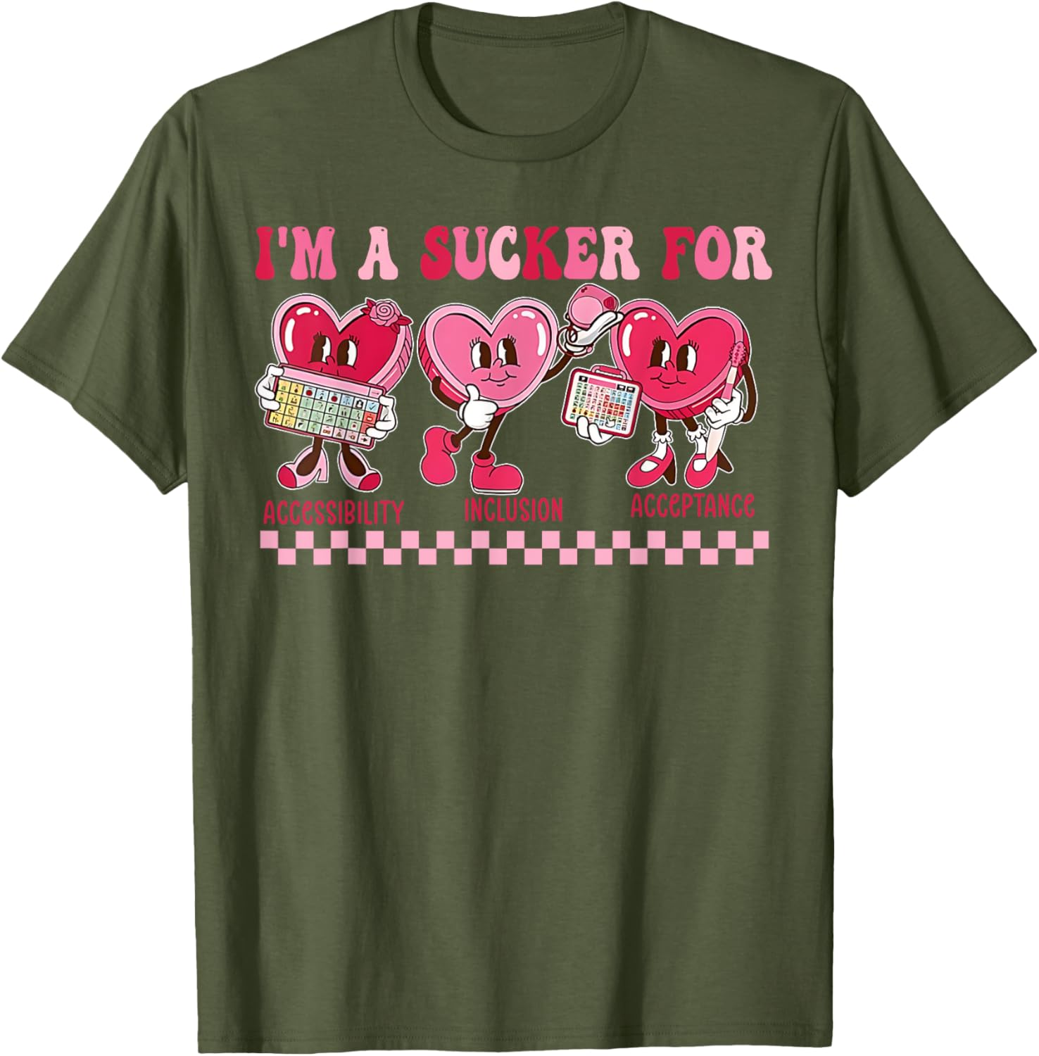 Funny I'm a Sucker for My Patients SLP Valentine T-Shirt for Speech Therapists - 17