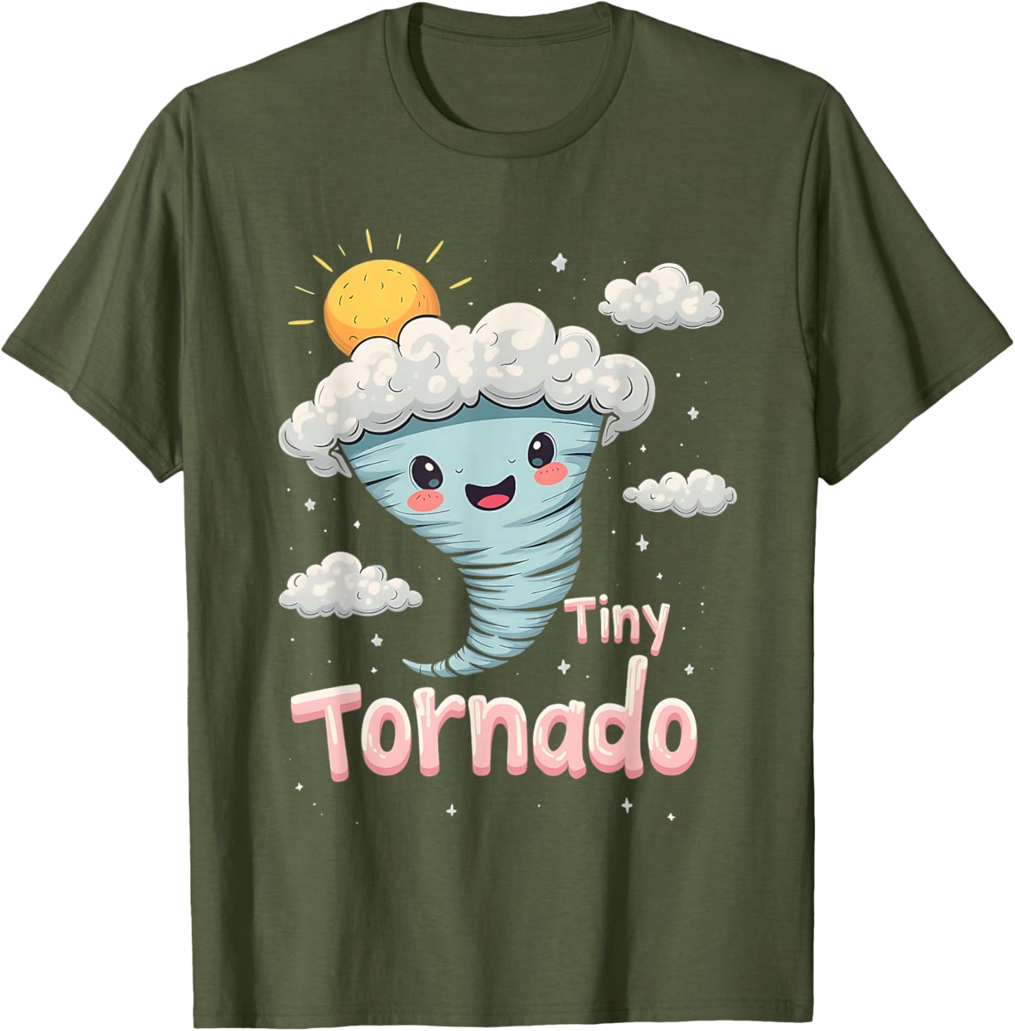 Cute Tiny Tornado T-Shirt for Messy Toddlers and Kids - Fun Style! - 9