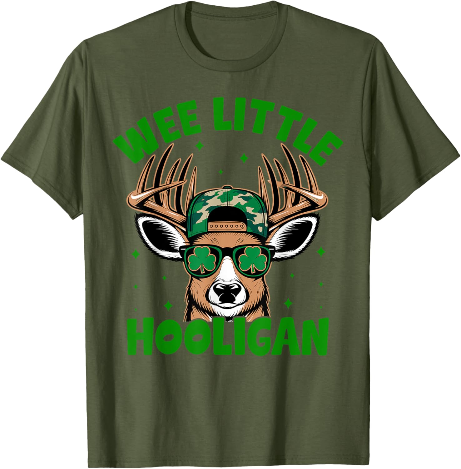 Bucked Wee Little Hooligan St Patrick's Day T-Shirt for Kids - 4