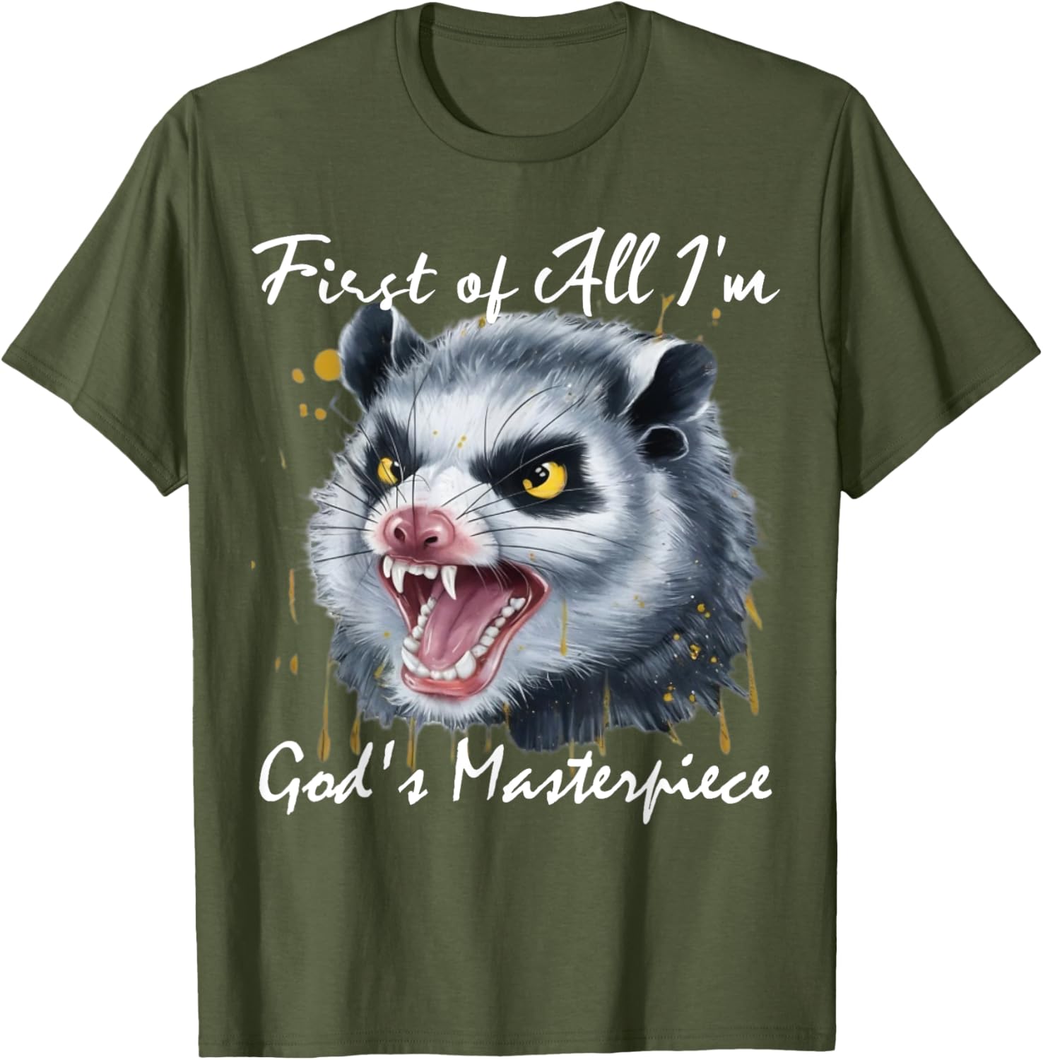 First of All I'm God's Masterpiece T-Shirt for Inspirational Style - 15
