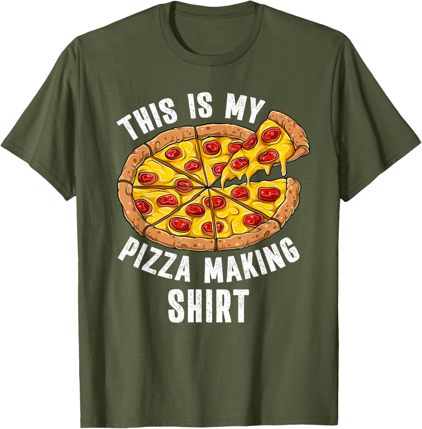 Funny Pizza Lover T-Shirt Perfect for Pizza Making Enthusiasts - 12