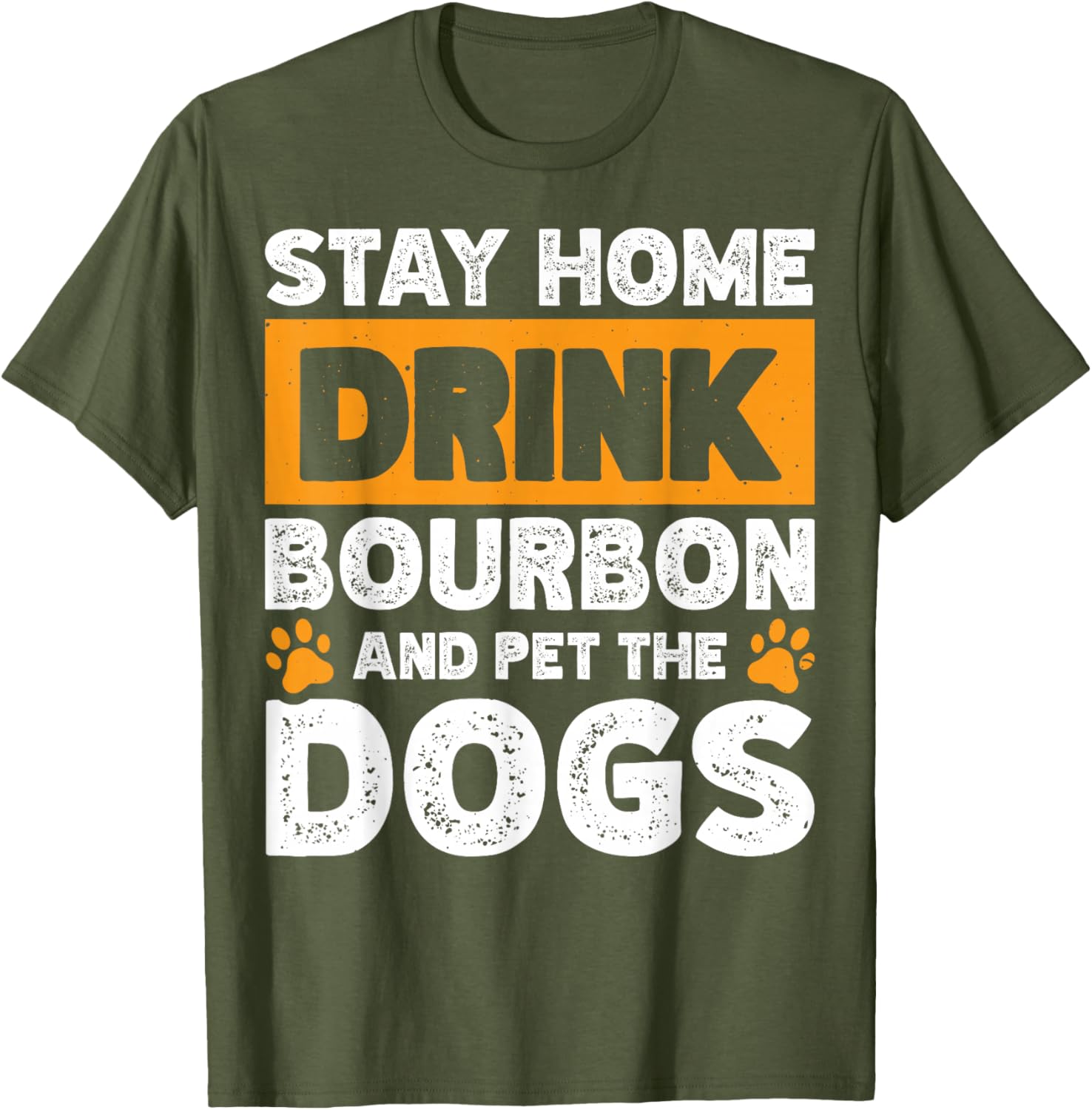 Fun Bourbon Lover T-Shirt for Dog Enthusiasts Stay Home Comfortable Wear - 12