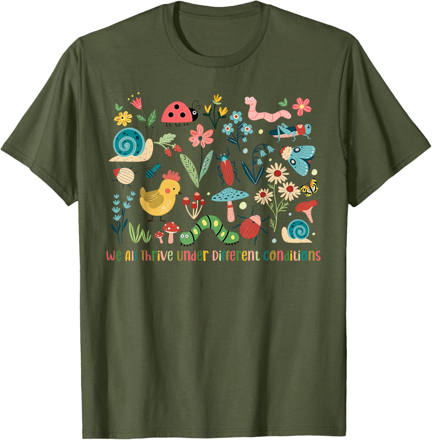 Neurodiversity SPED T-Shirt Celebrating Different Strengths and Styles - 16