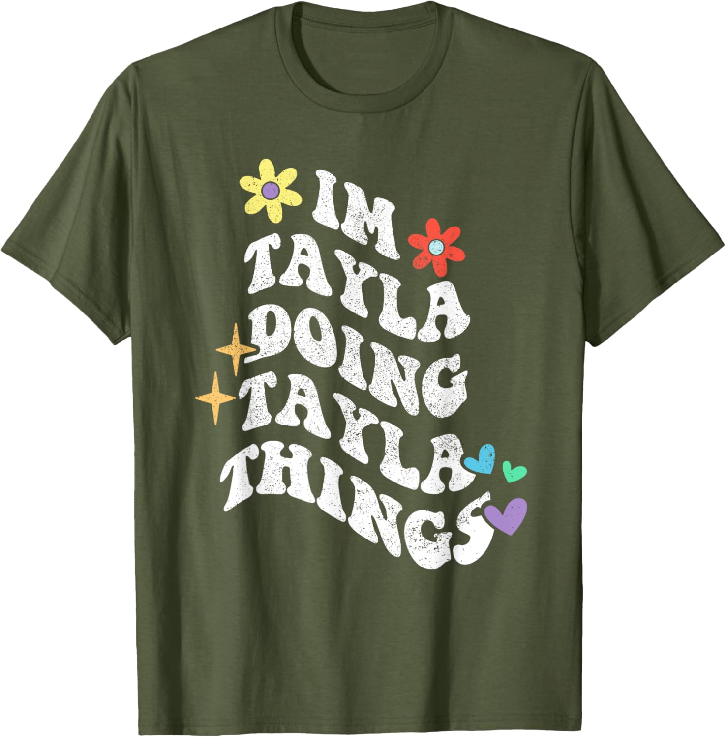 Funny Retro Tayla Doing Her Thing Mother's Day T-Shirt for Moms - 11