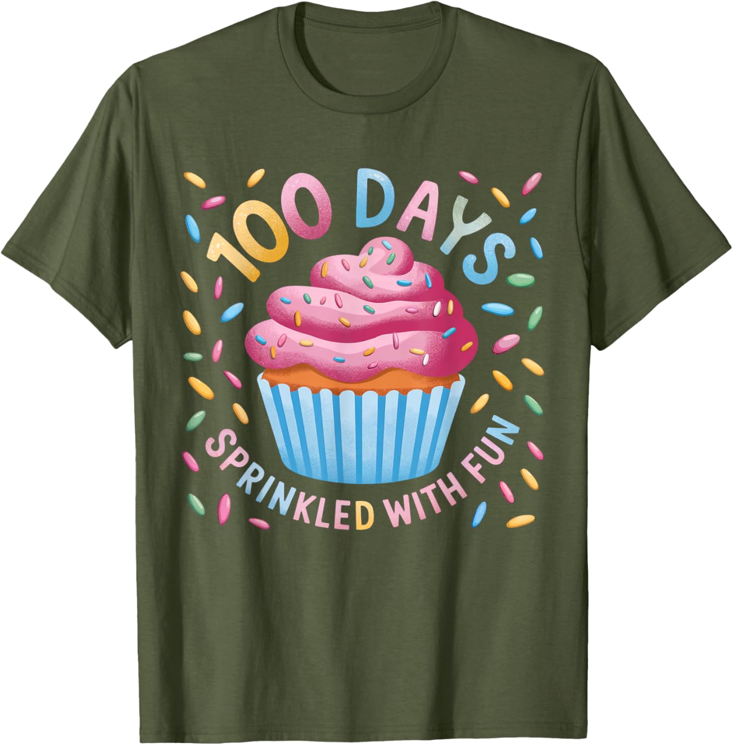100 Days of Fun 100th Day of School Teacher T-Shirt for Girls - 6
