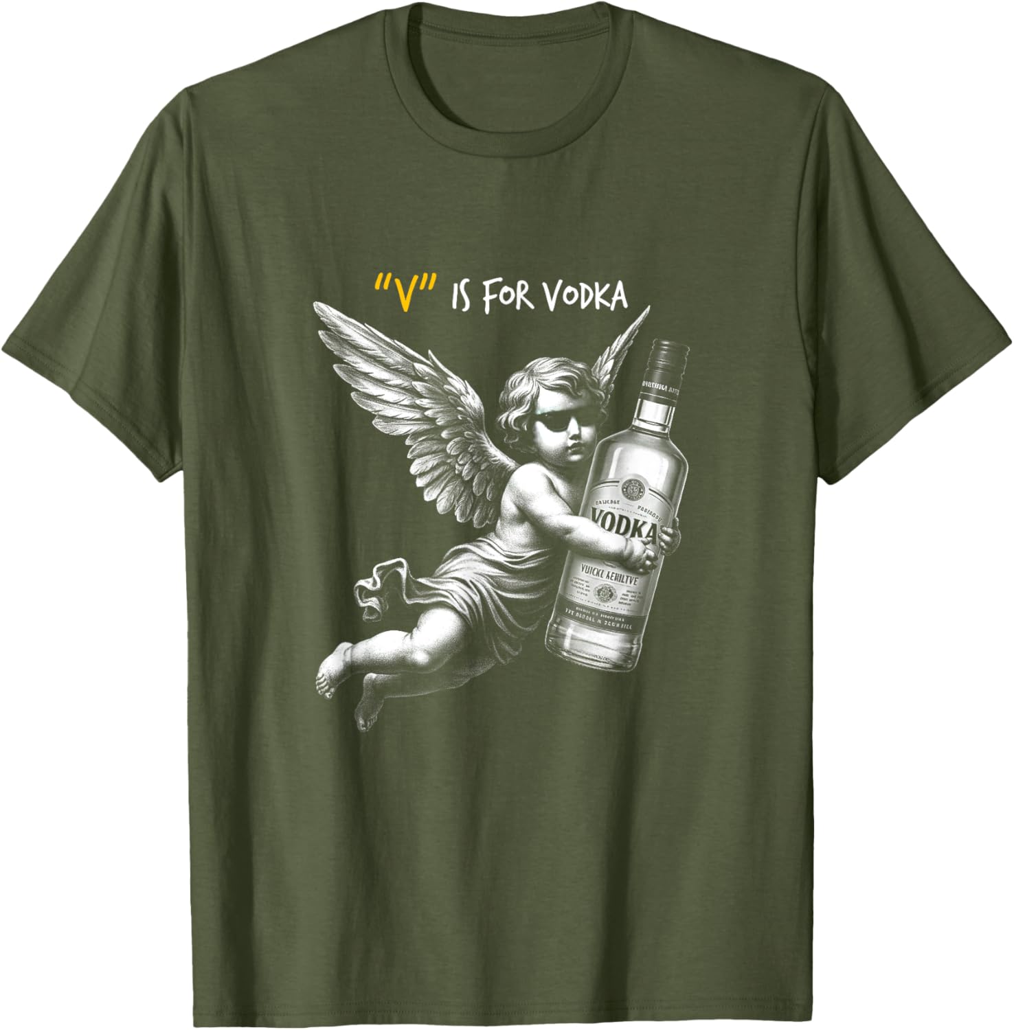 Funny Anti-Valentine's Day Vodka T-Shirt for Heartbreakers and Drinkers - 4