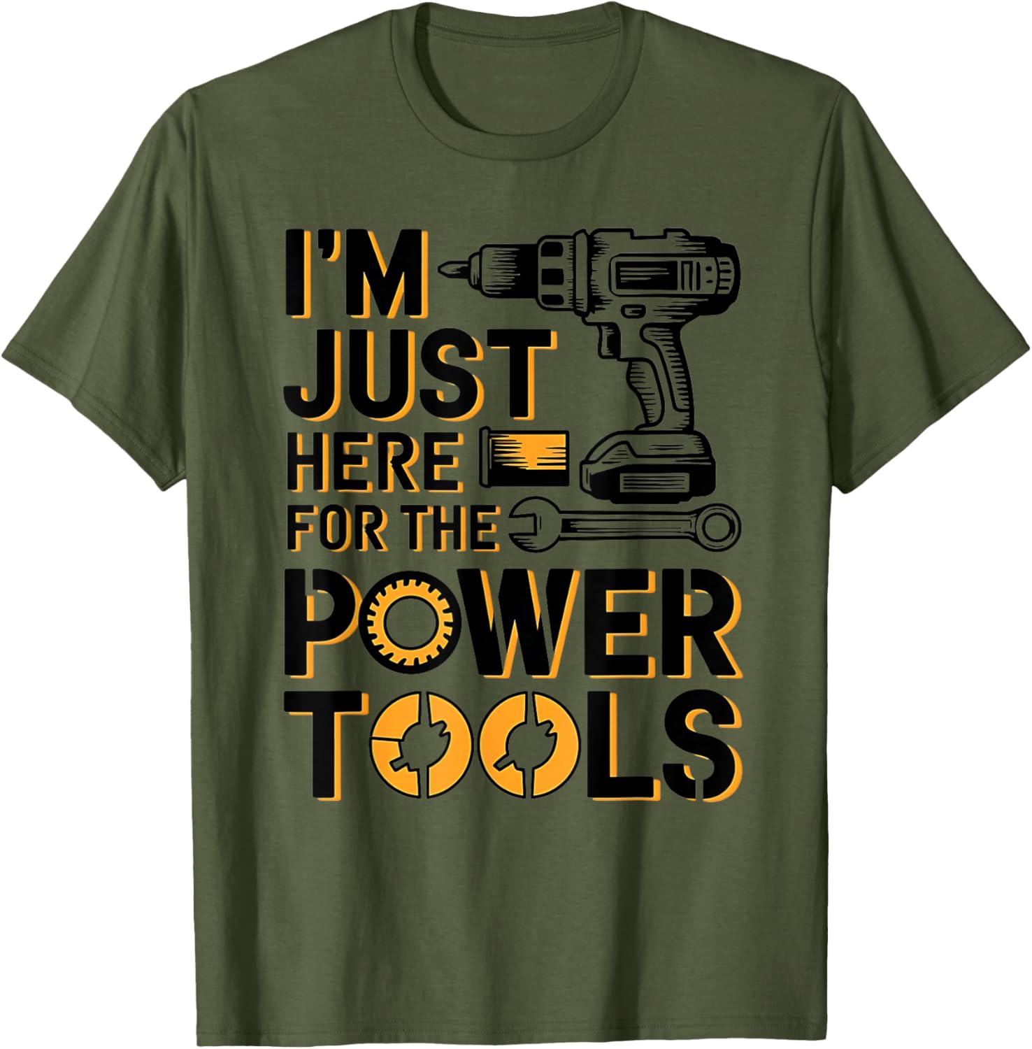 Funny Power Tools T-Shirt for Handyman Lovers - Great Gift Idea! - 4