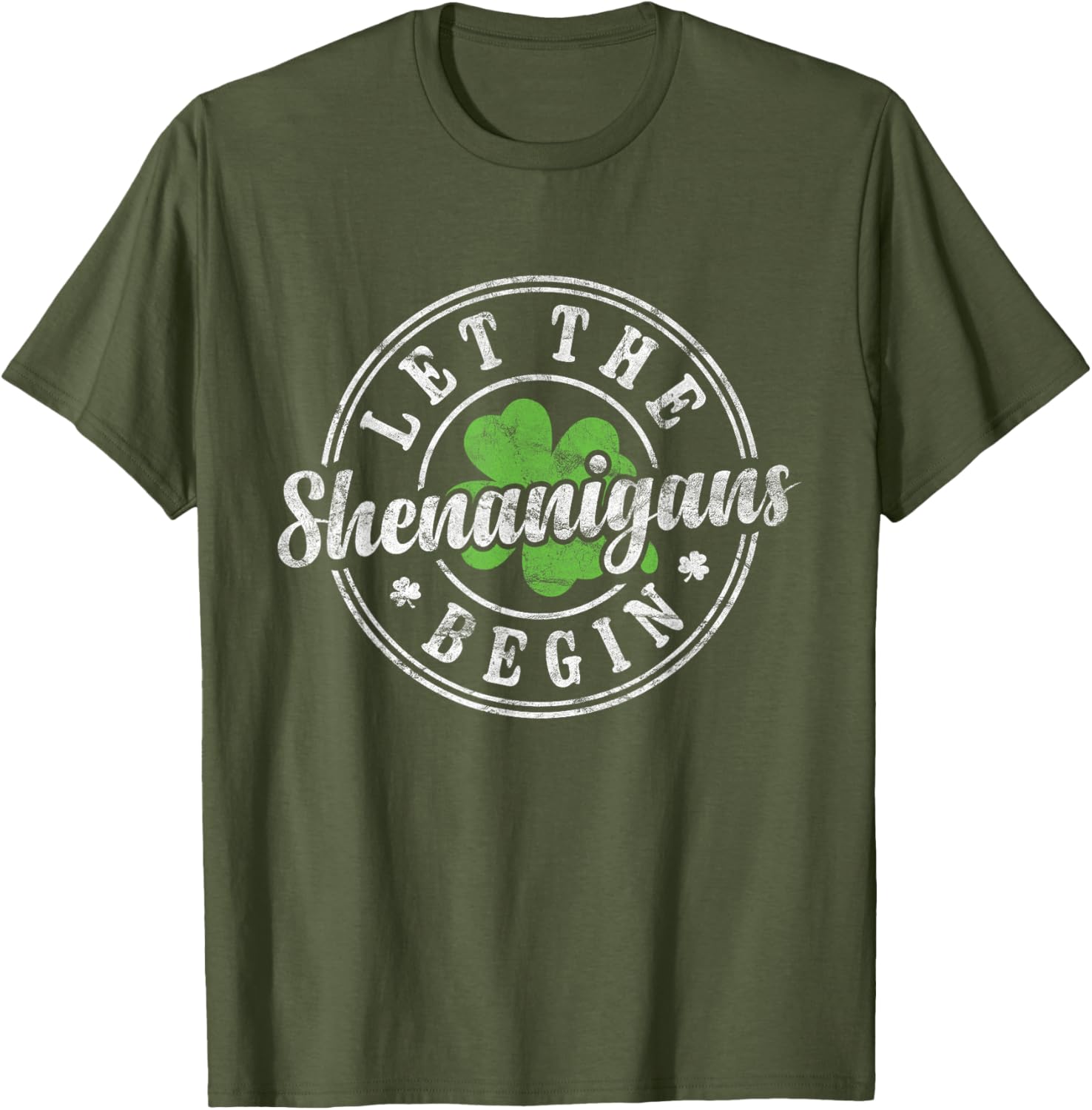 Let The Shenanigans Begin St Patricks Day T-Shirt for Men and Women - 13