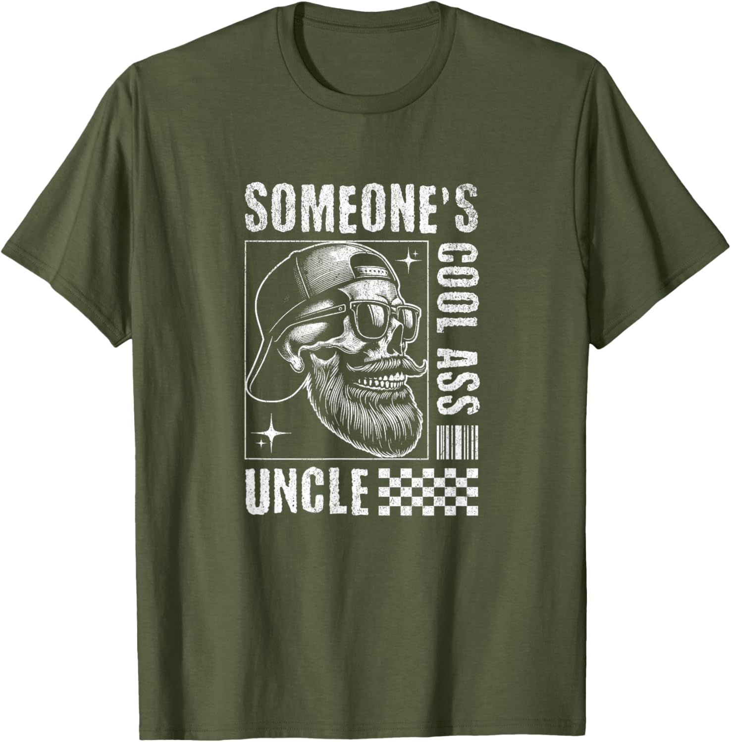 Cool Ass Uncle T-Shirt for Men - Fun and Unique Gift Idea - 4