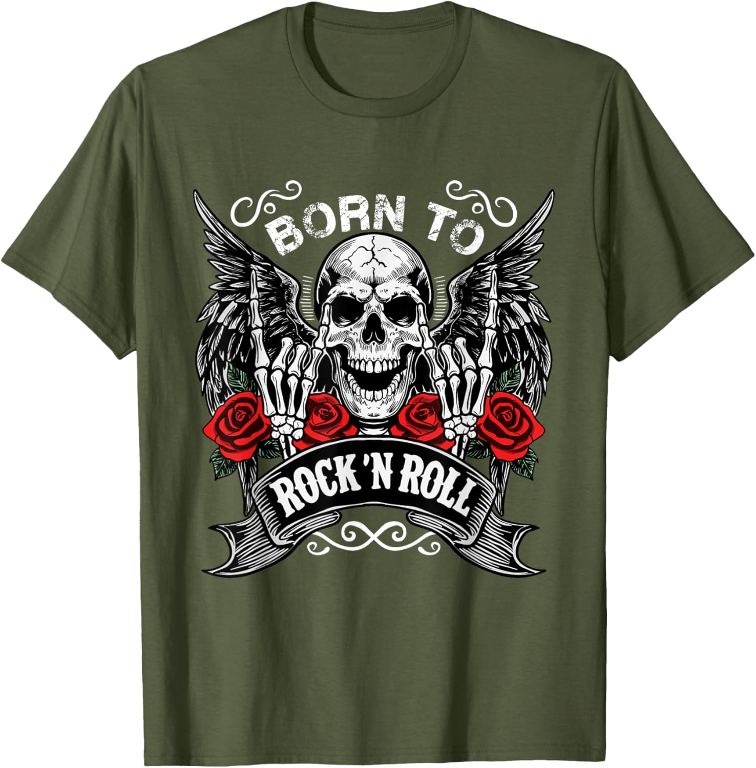 Born To Rock Vintage Rock Concert T-Shirt for Music Lovers - 11