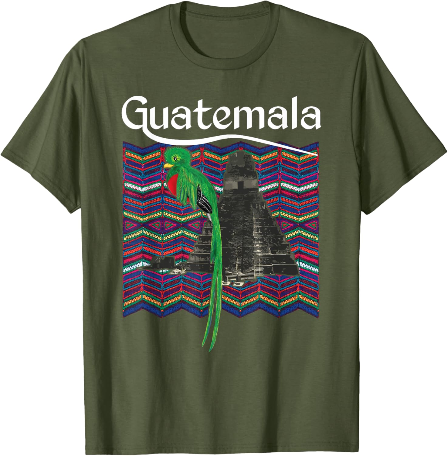 Quetzal Guatemala Traditional Maya T-Shirt – Chic Chapin Design - 23