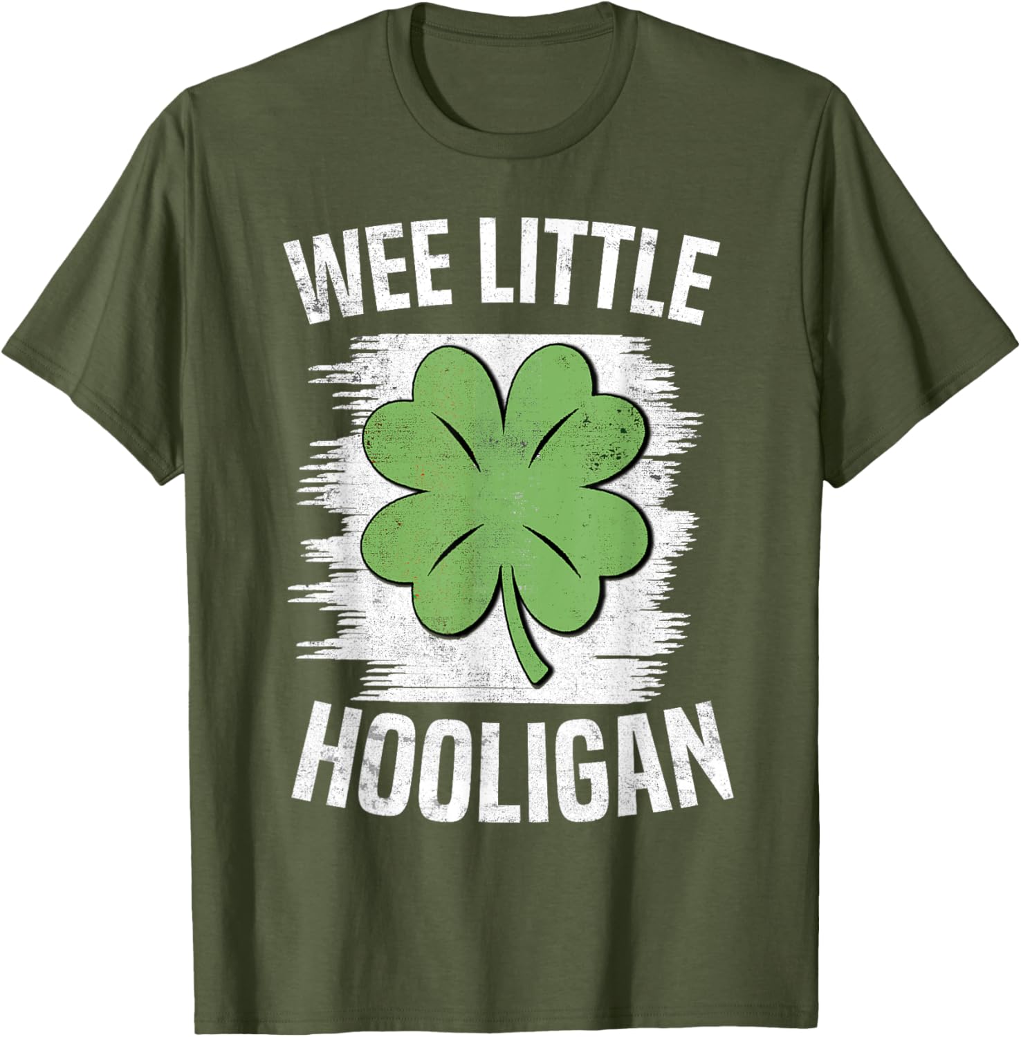 Wee Little Hooligan St Patricks Day Kids T-Shirt for Boys and Girls - 3