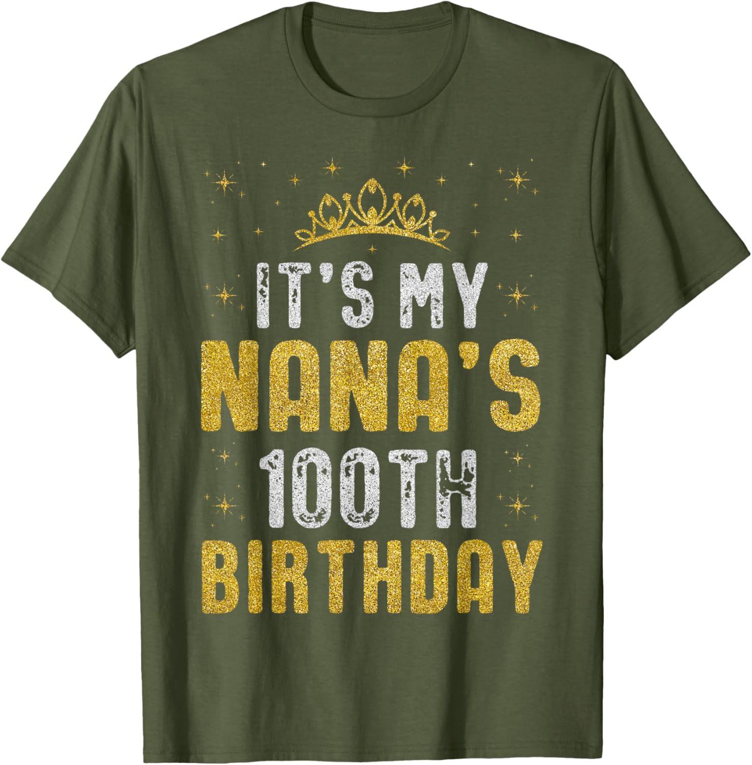 Happy 100th Birthday Nana T-Shirt Celebrating 100 Years of Love - 13