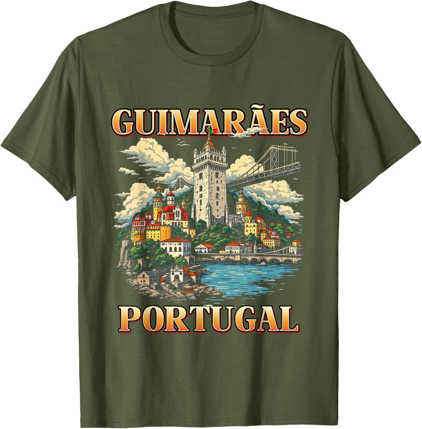 Guimaraes Souvenir T-Shirt for Portugal Travel Memories - 21