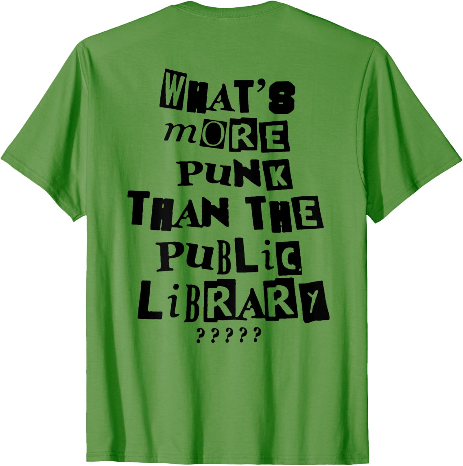 Punk Library T-Shirt for Book Lovers | Unique Graphic Tee Design - 8