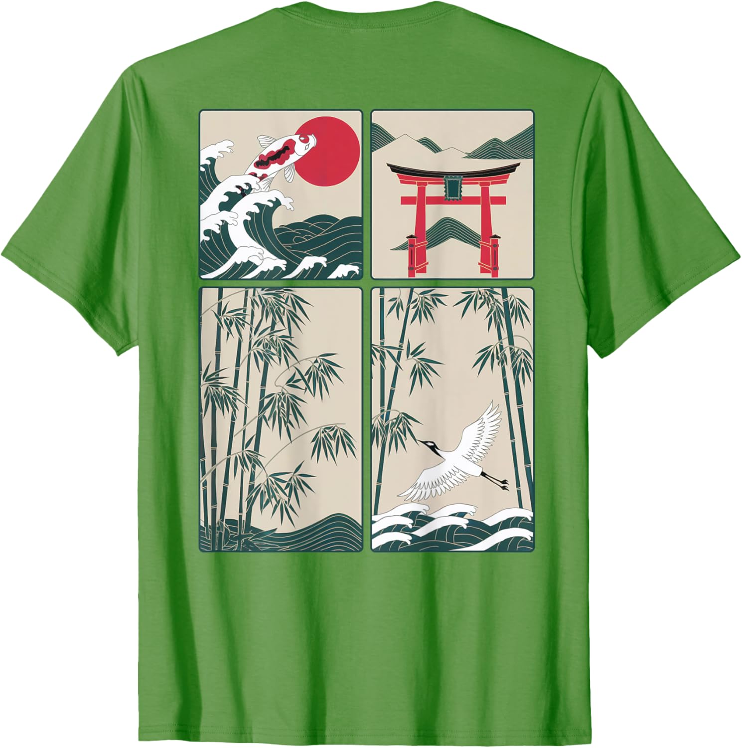 Japanese Koi Fish Great Wave Kanagawa T-Shirt for Stylish Aquatic Lovers - 20