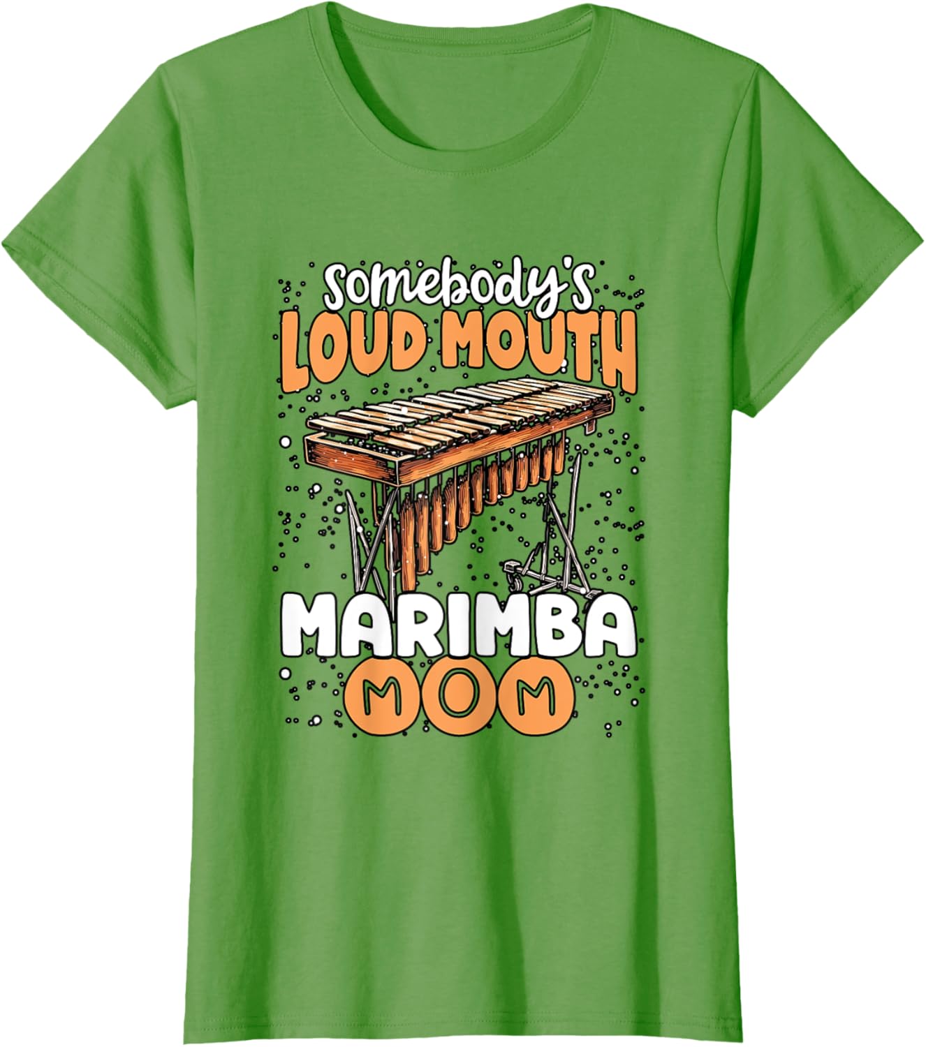 Marimba Mom Percussion Section Marching Band T-Shirt for Musicians - 5