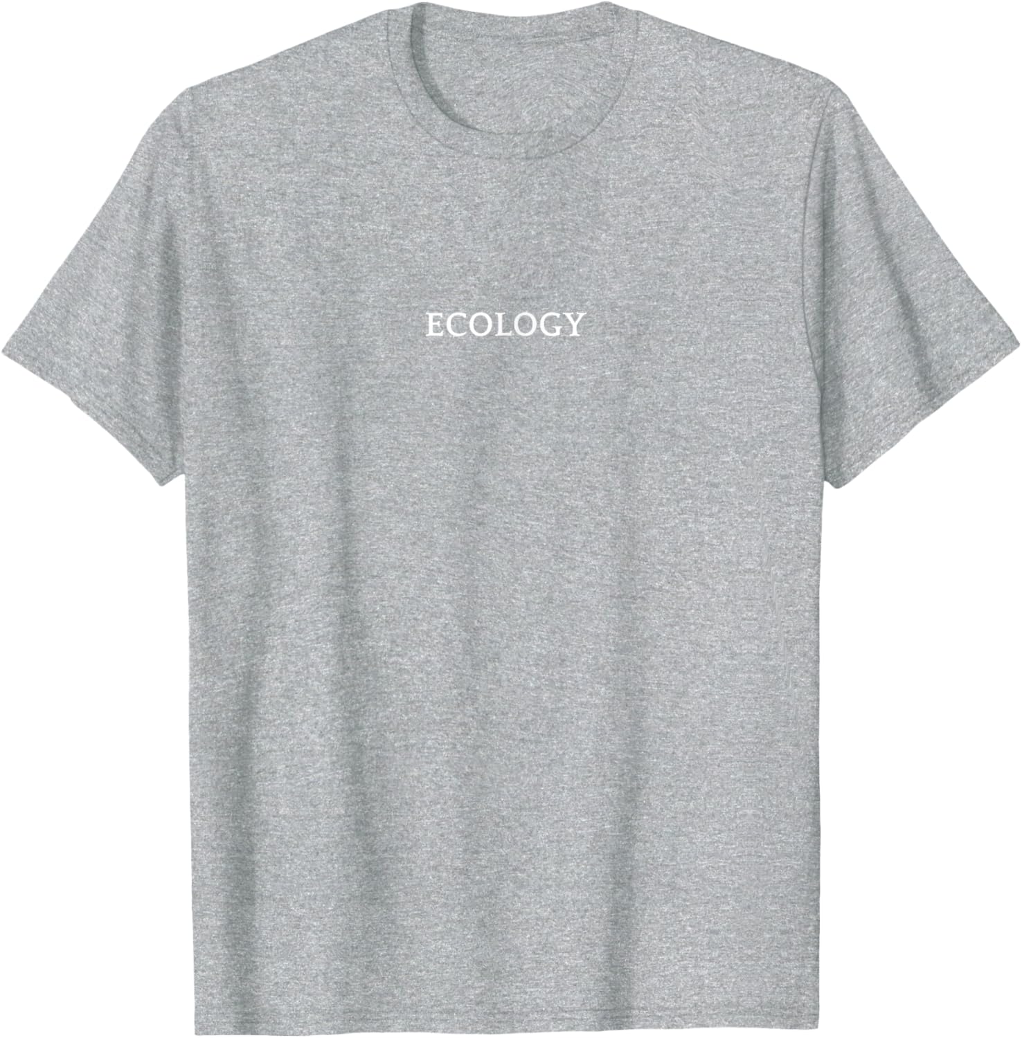 Eco-Friendly Ecology English Word T-Shirt for Nature Lovers - 20