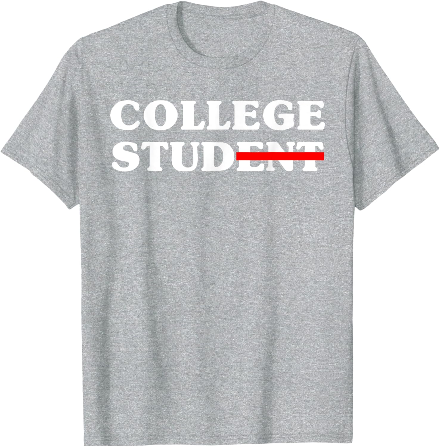 Funny College Student Novelty Tee 2025 Gift for Campus Life - 6