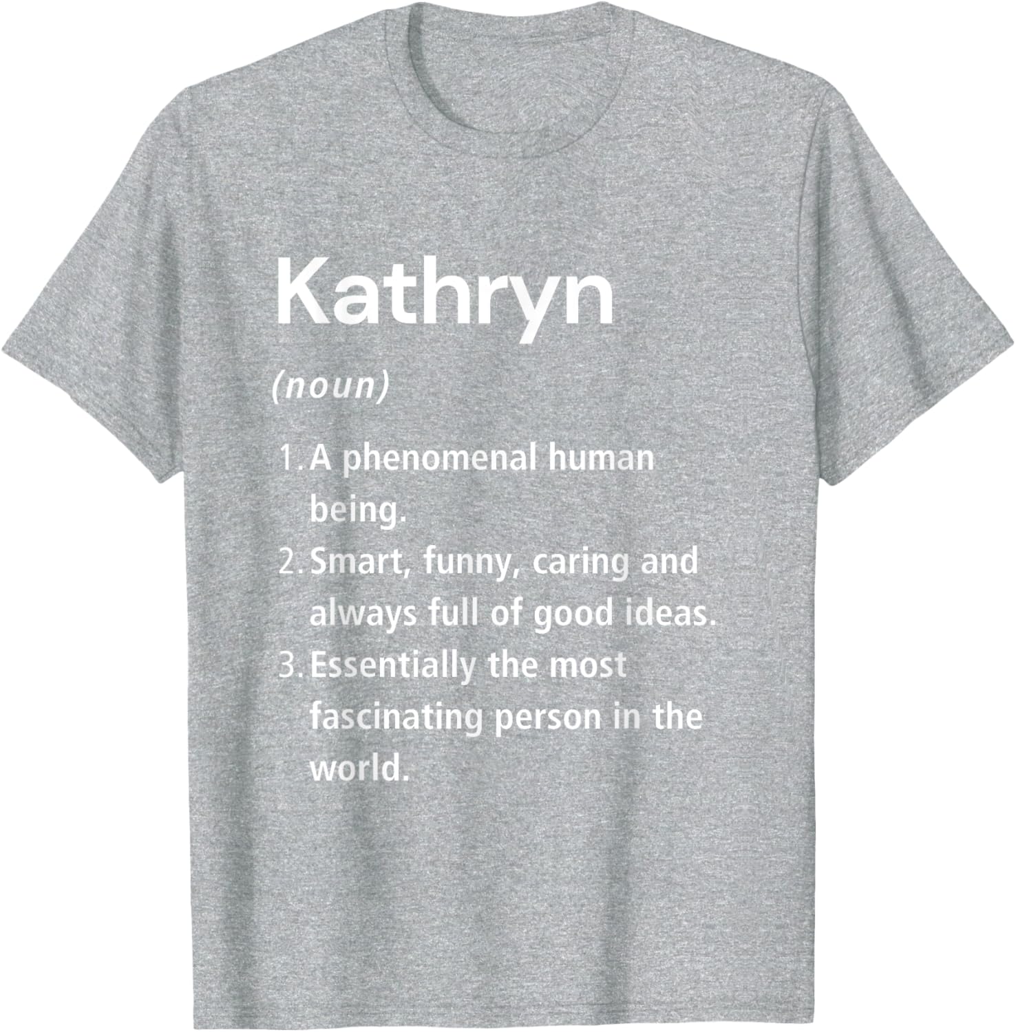 Funny Kathryn Name Definition T-Shirt for Unique Style and Fun! - 20