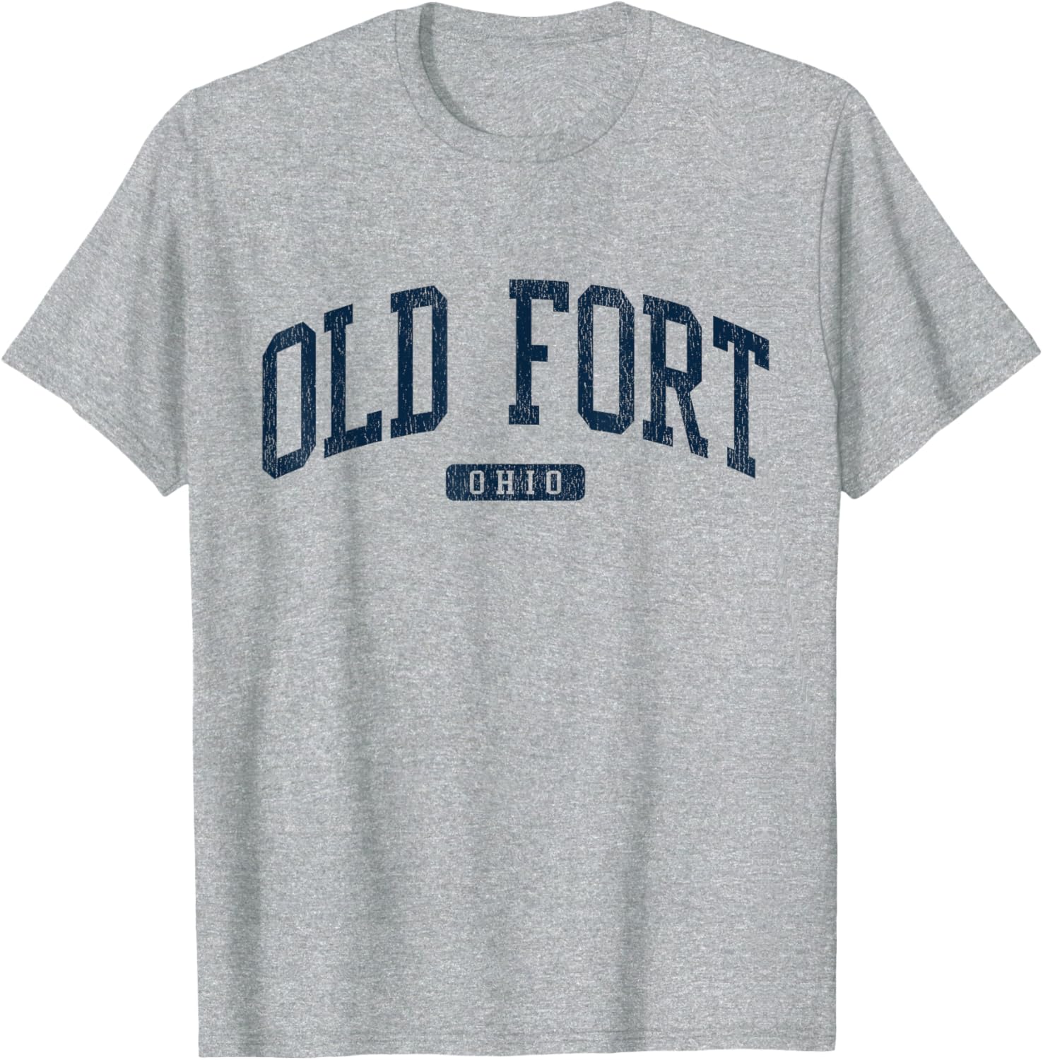 Old Fort Ohio College Style Blue T-Shirt for Comfort and Style - 2