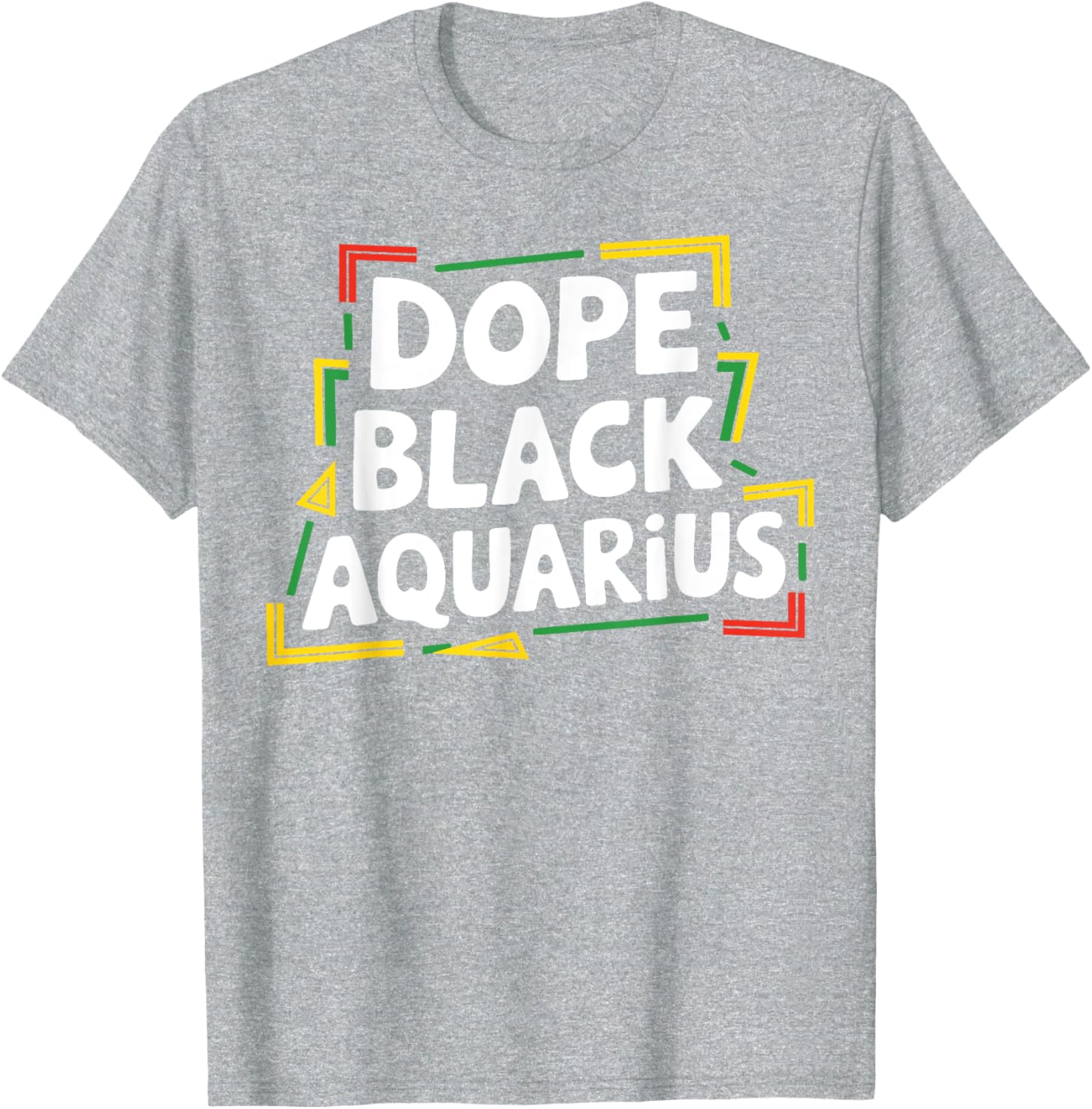 Stylish Melanin Aquarius Zodiac T-Shirt for Black Astrology Lovers - 16