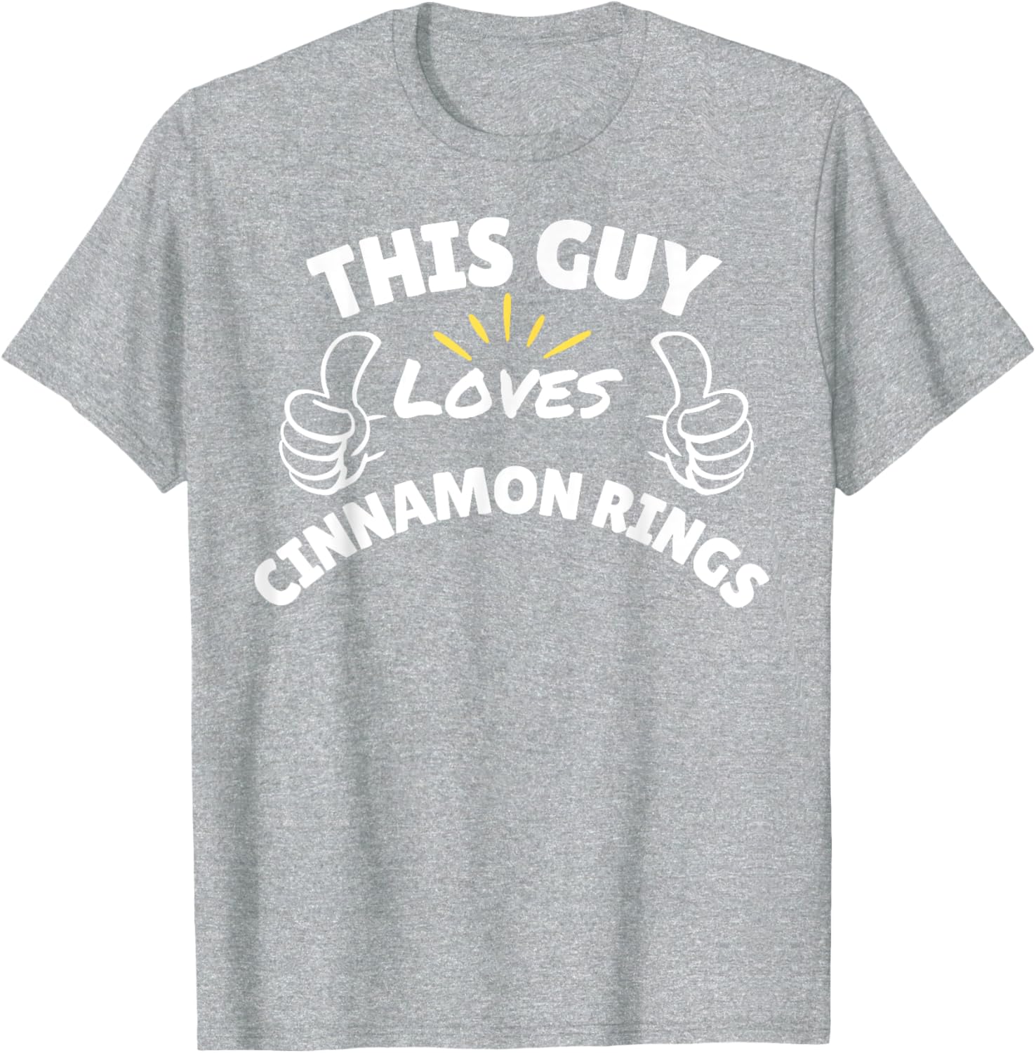 Funny Cinnamon Rings Graphic T-Shirt for Food Lovers and Snacks Fans - 21