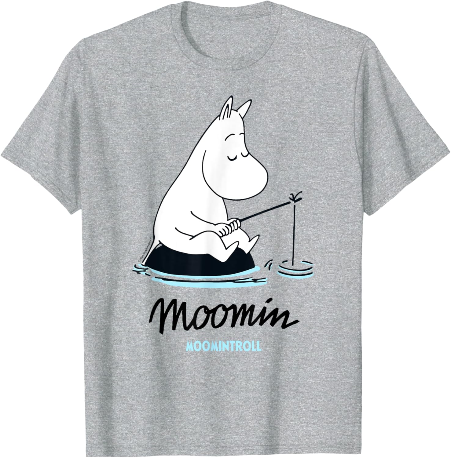 Moomin Moomintroll Fishing T-Shirt for Fun Adventure Lovers - 2