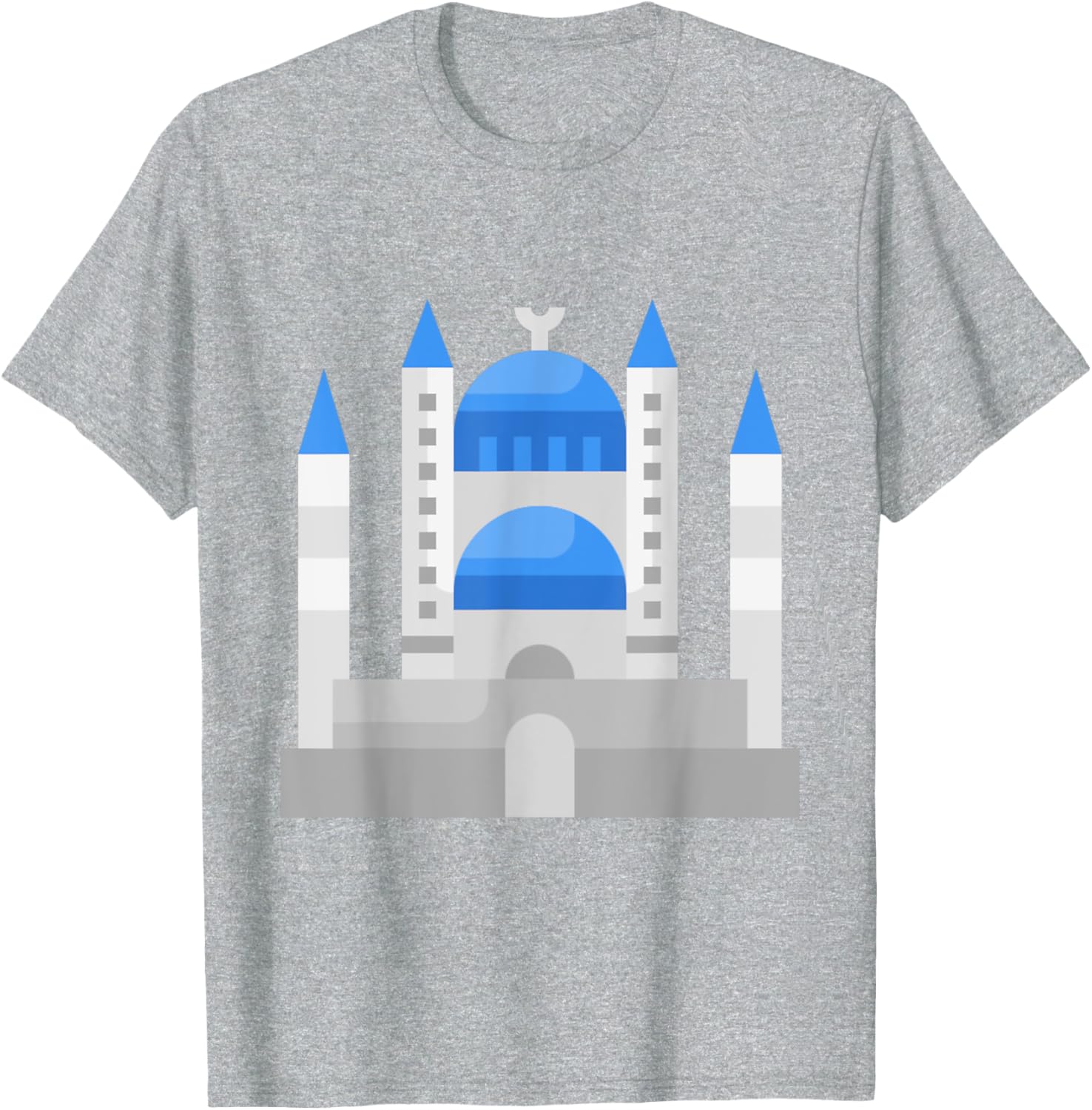 Istanbul Sultan Ahmet Blue Mosque Muslim T-Shirt for Men and Women - 29