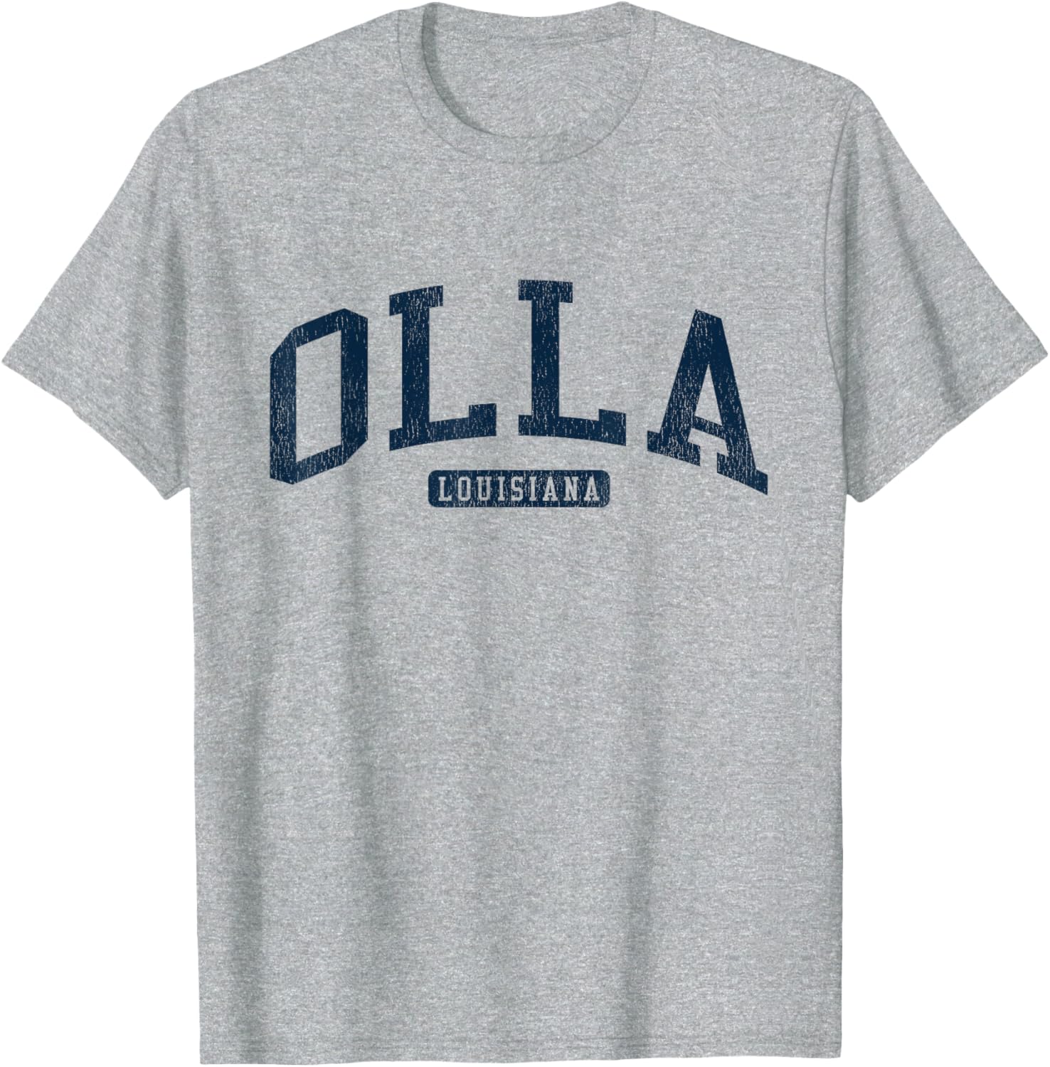 Olla Louisiana College Blue T-Shirt for Stylish University Students - 11