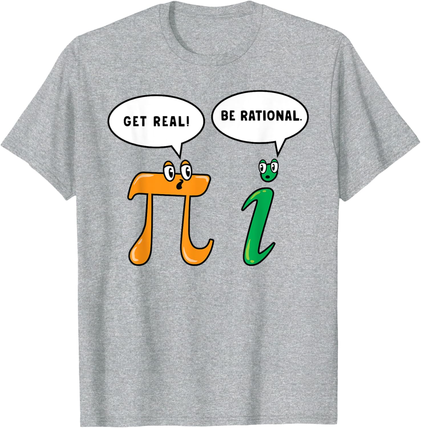 Funny Pi Day T-Shirt for Math Lovers - Get Real Be Rational Teacher Gift - 6
