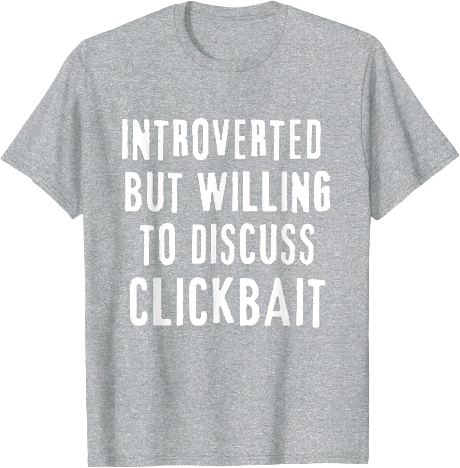 Introverted But Willing to Discuss T-Shirt Fun and Quirky Graphic Tee - 4
