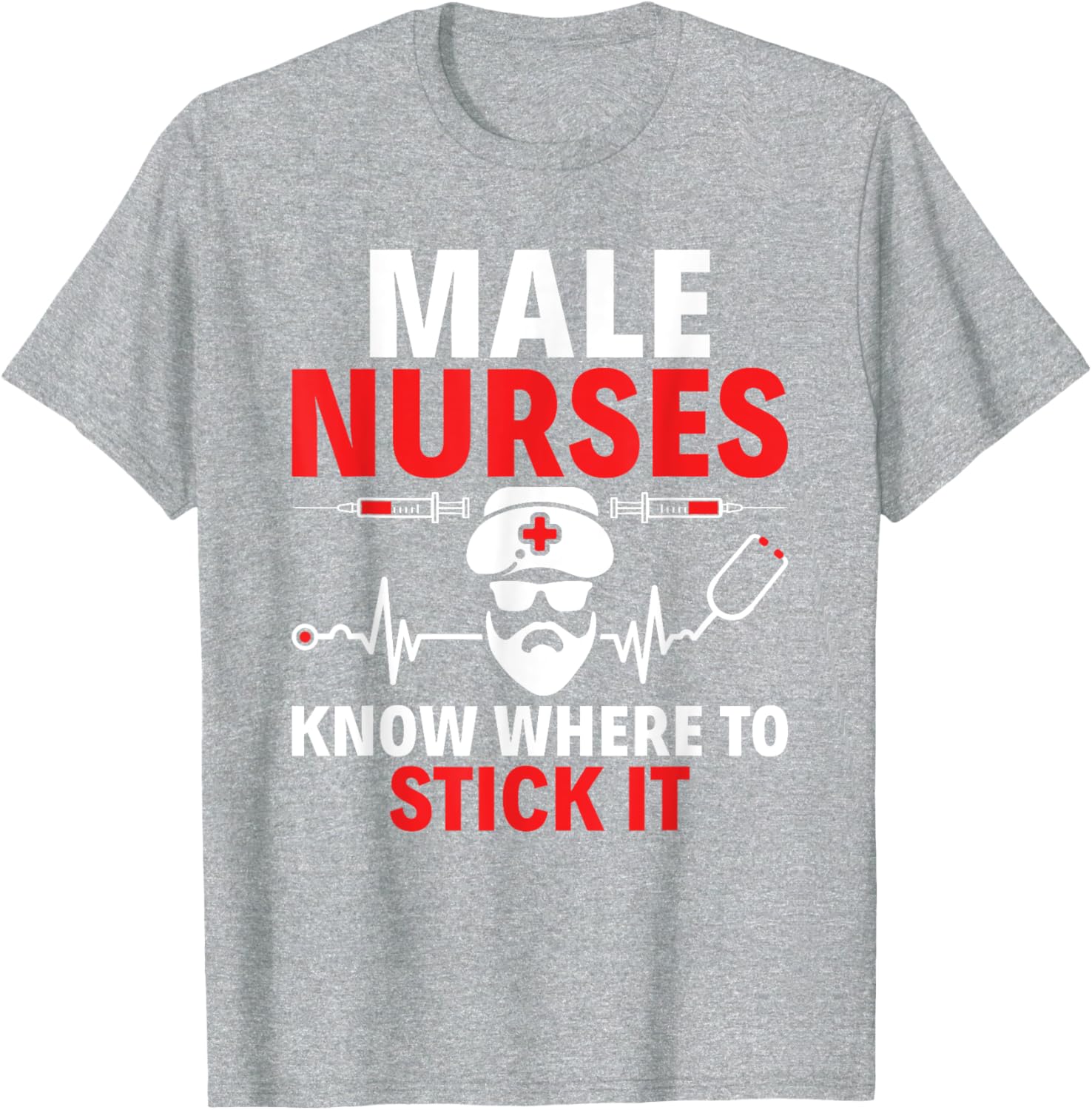 Funny Male Nurse Murse T-Shirt for RN Nurses - Great Gift Idea! - 15
