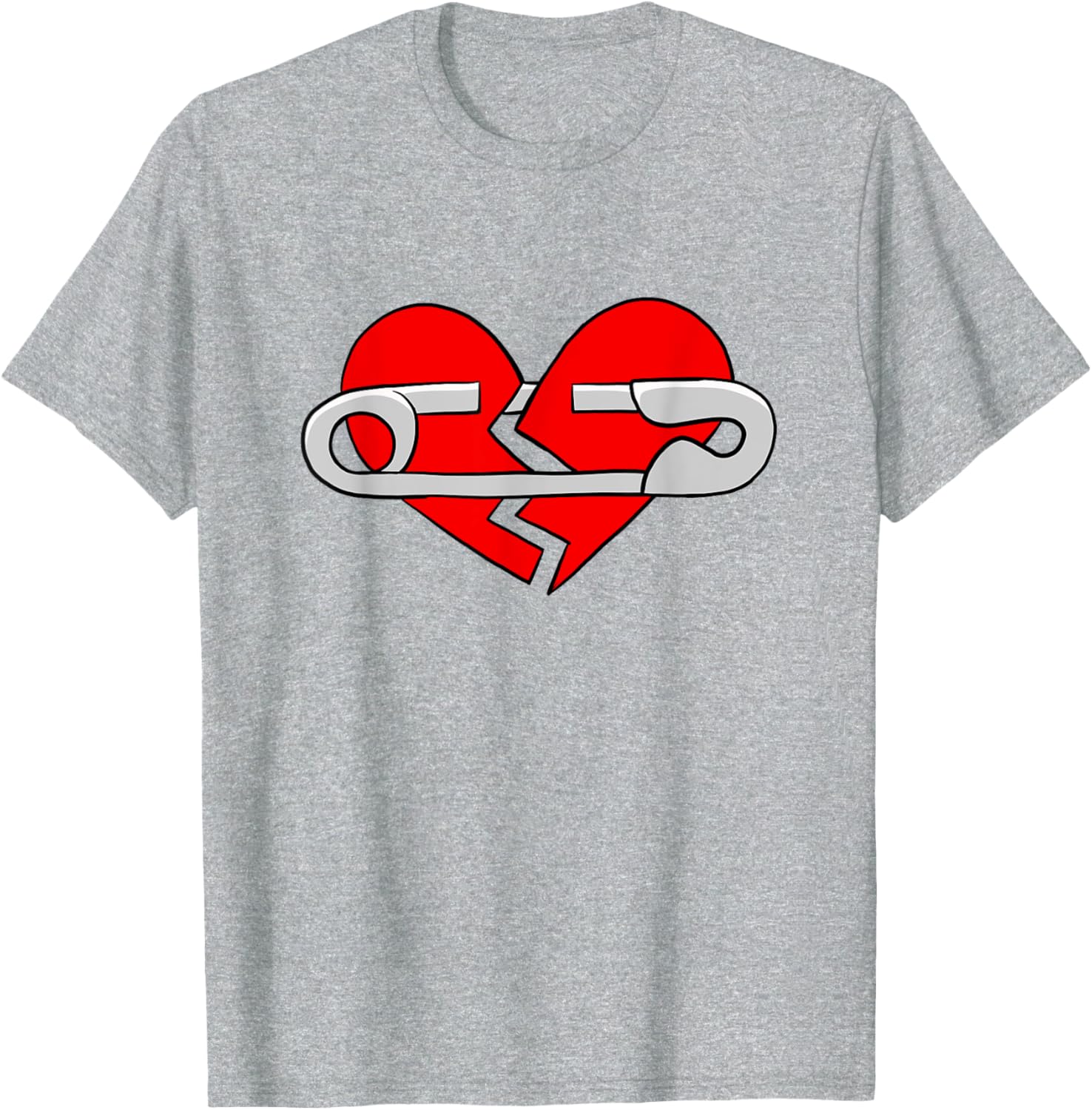 Red Healing In Progress Graphic T-Shirt - Stylish Healing Quotes Tee - 7