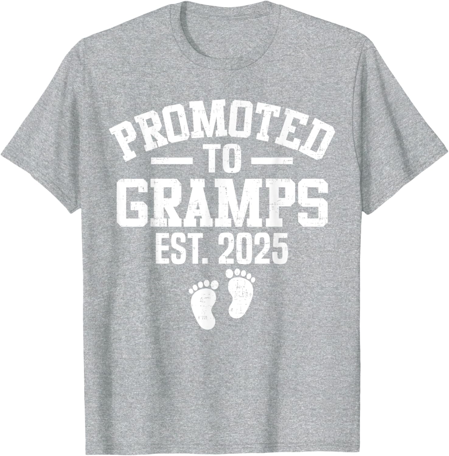 Promoted To Gramps 2025 First Time Grandpa T-Shirt for Men - 4