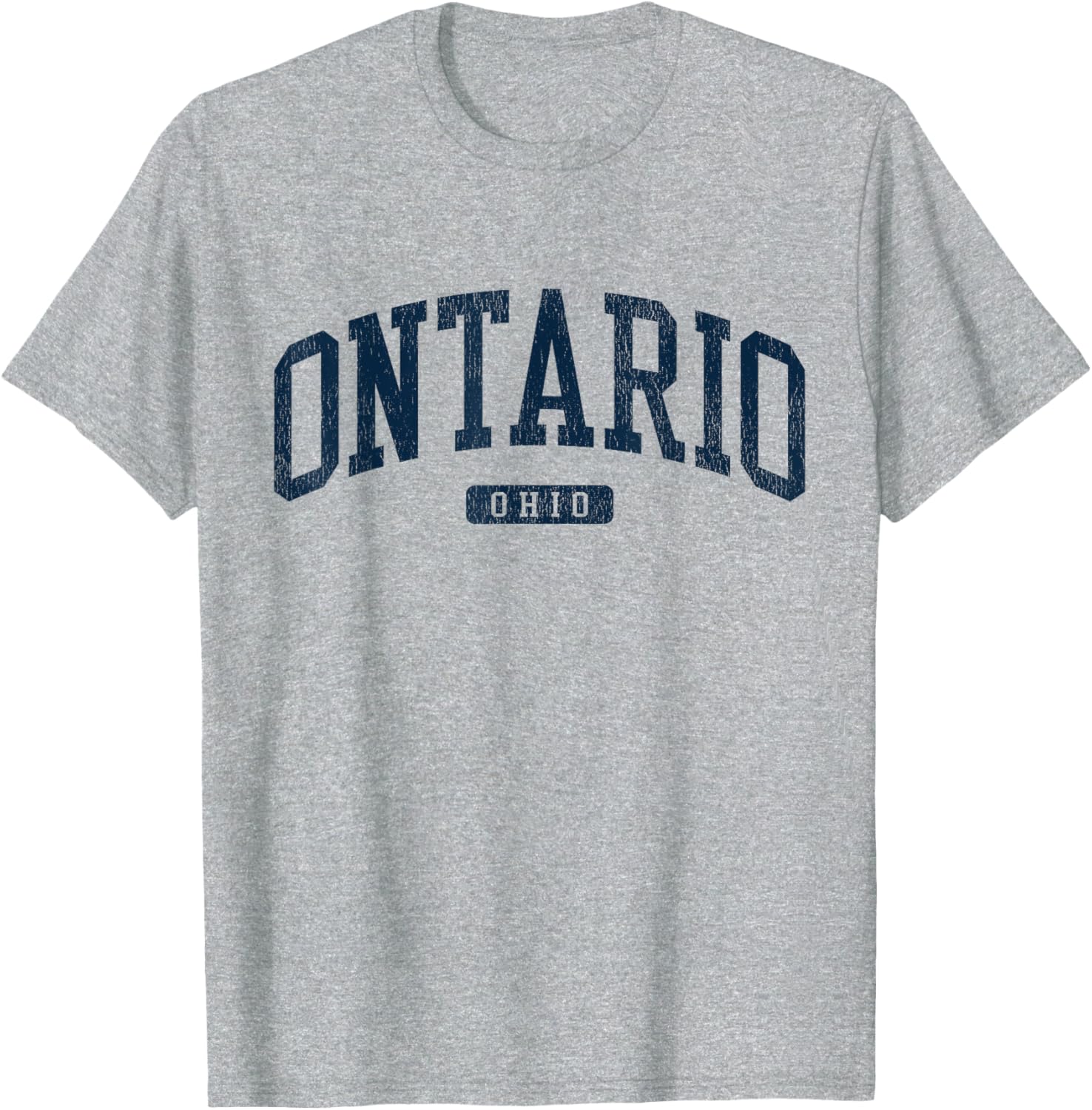 Ontario Ohio College University Style Blue T-Shirt for Proud Students - 10