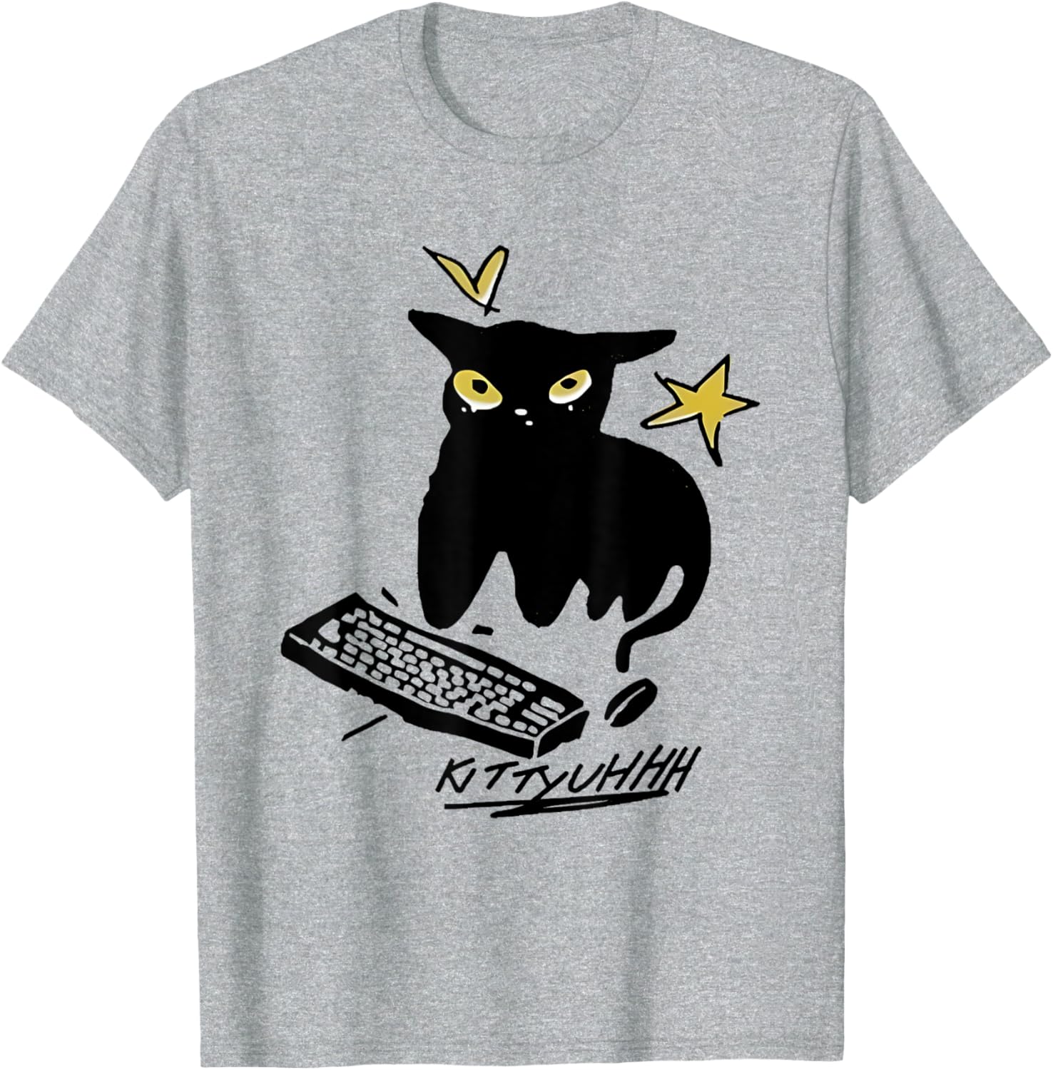 Kittyuhhh Funny T-Shirt for Men and Women - Cute and Quirky Design - 17