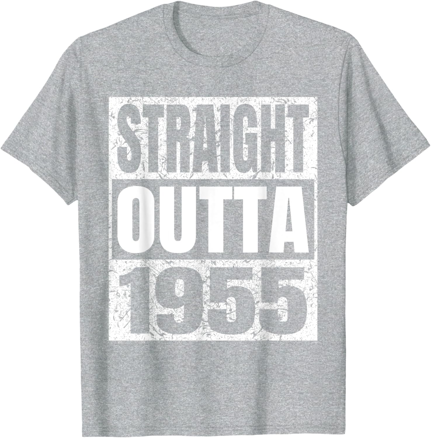 Vintage 1955 Birthday T-Shirt Straight Outta 1955 Classic Retro Style - 1