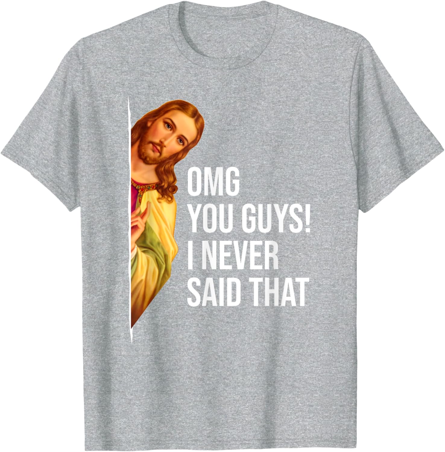 Funny Easter T-Shirt Jesus Sarcasm OMG You Guys Cool Graphic Tee - 22