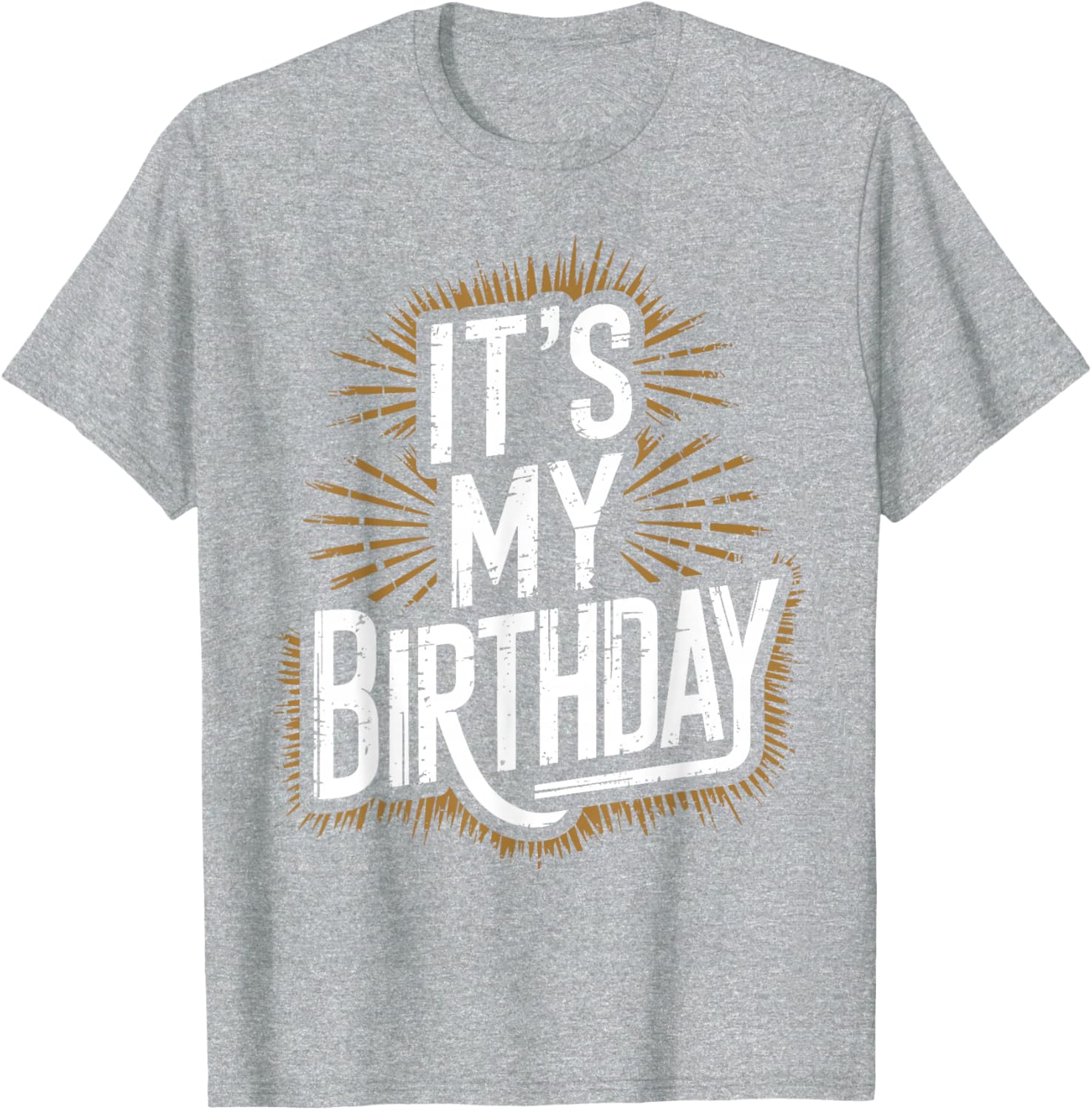 Vintage It's My Birthday Distressed T-Shirt for Men, Women, and Kids - 10