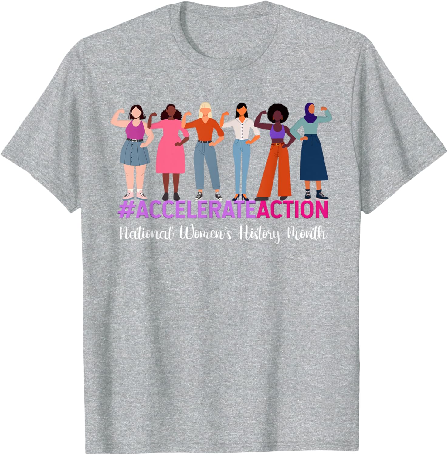 Celebrate Women's History Month 2025 with a Stylish T-Shirt for Her - 10