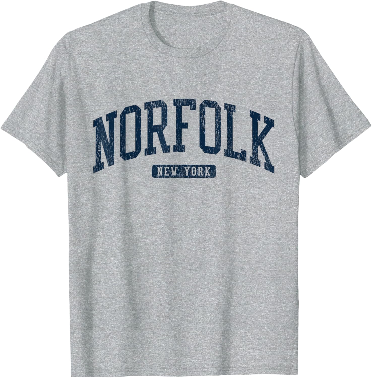 Norfolk NY College University Blue T-Shirt for Stylish Student Wear - 10